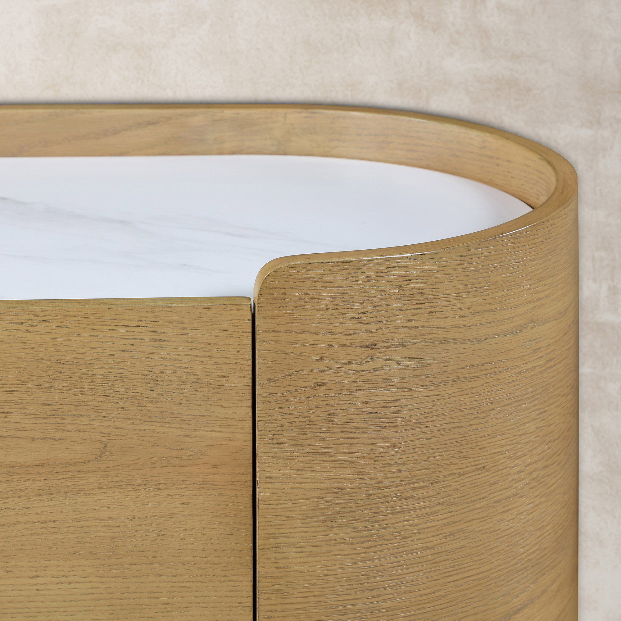 れいこ Loxley Rowe Bruna 121.9 cm (48 in.) Accent Console with Sintered