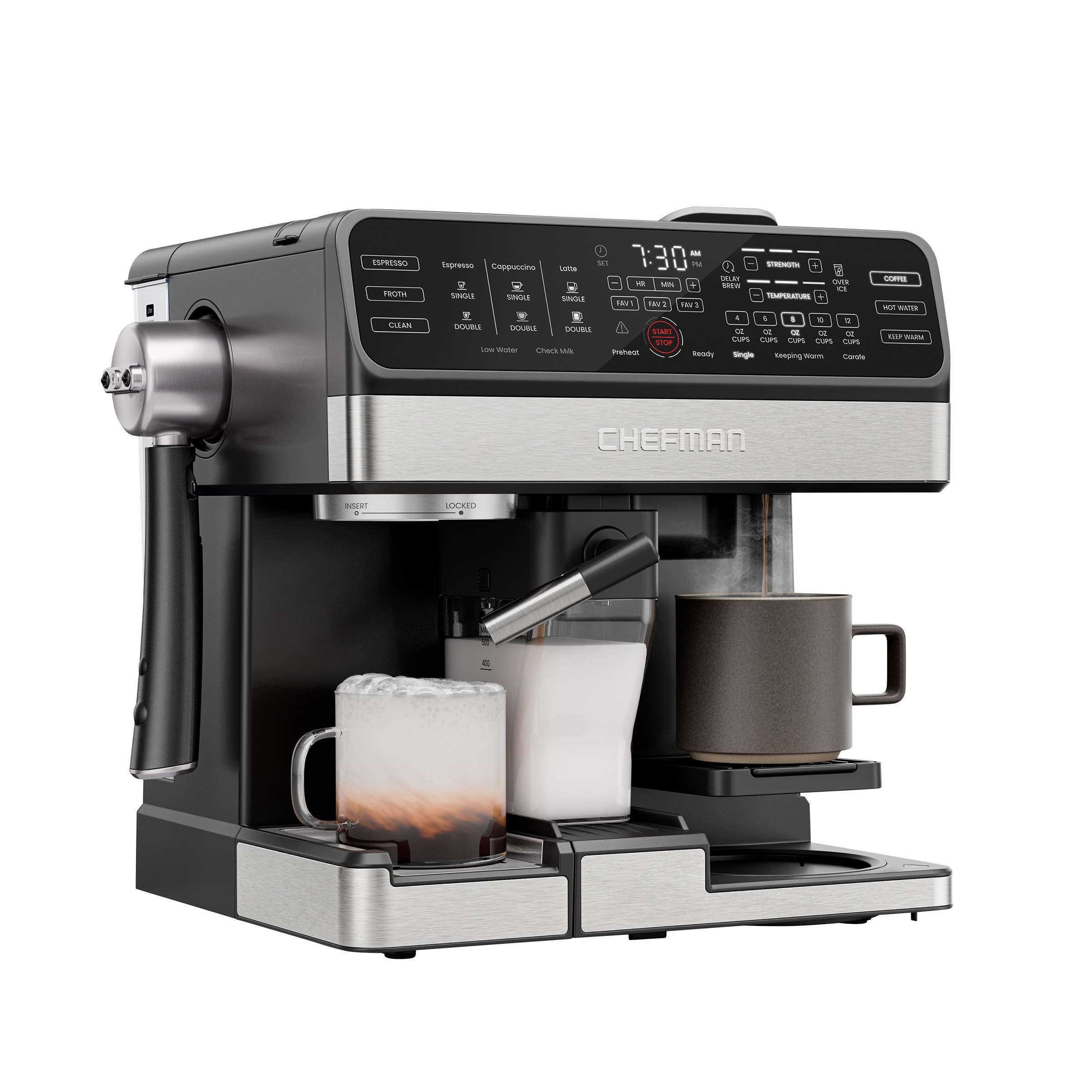 食器 COFFEEMAN Chefman Omni Brew 8-in-1 Coffee & Beverage Station | Costco