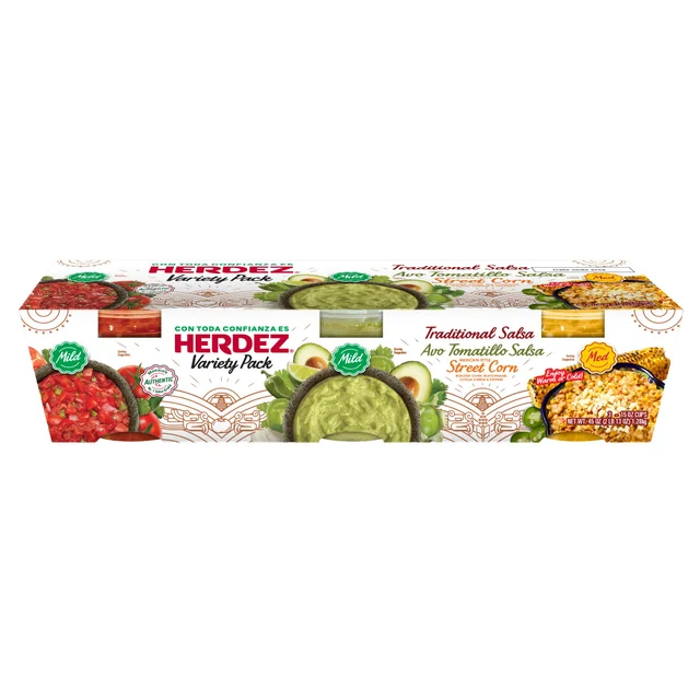 HERDEZ SALSA VARIETY 3/15 OZ