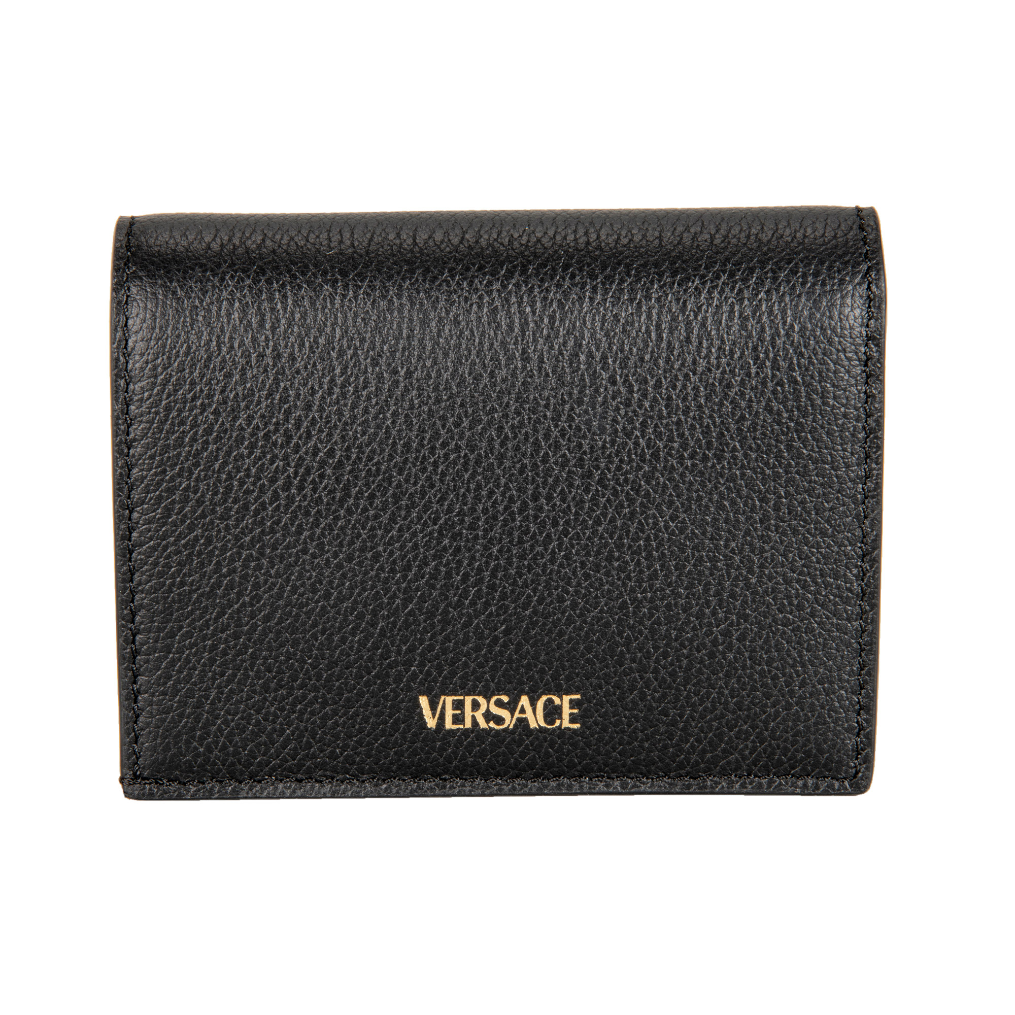Versace La Medusa Wallet, Black | Costco