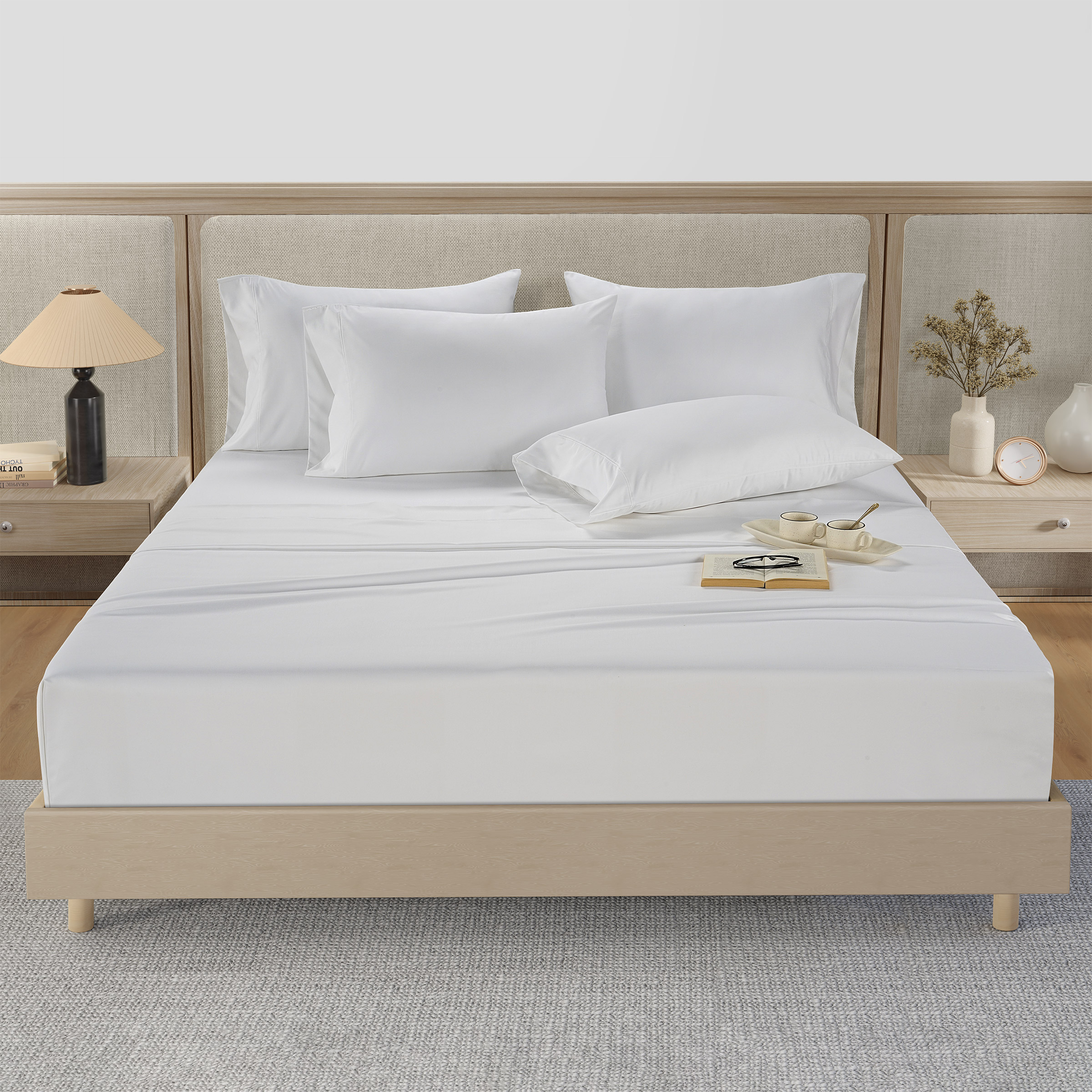 Hotel Signature Sateen 800 Thread Count 6-piece Sheet Set