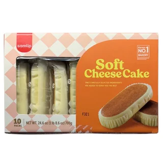 SAMLIP SOFT CHEESECAKE 24.6 OUNCE PACKAGE