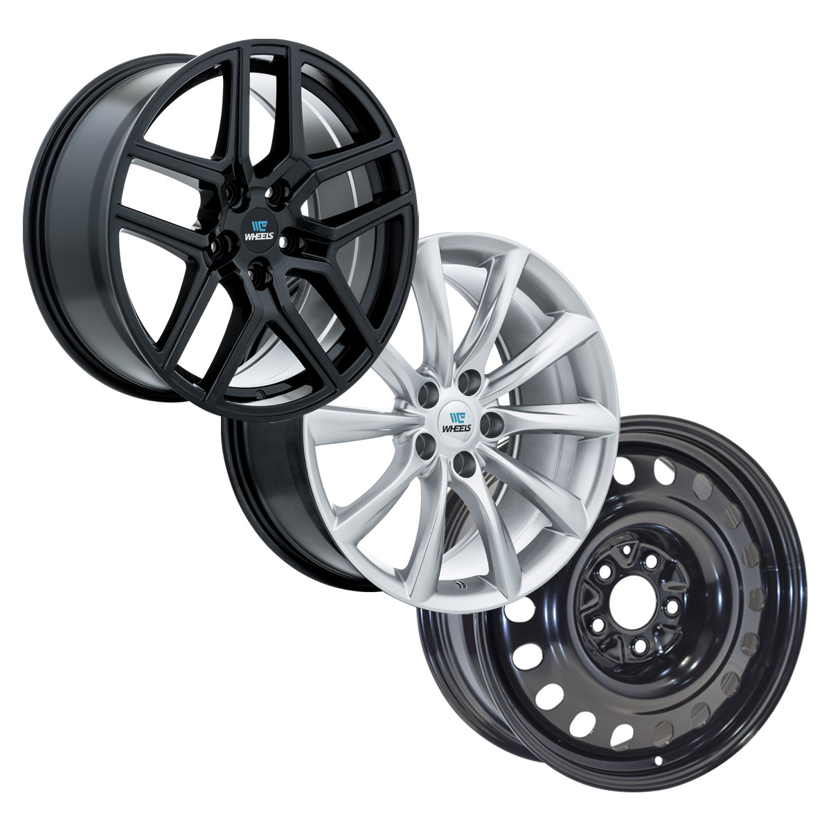 C-Wheels - Roues en acier, en alliage, et répliques