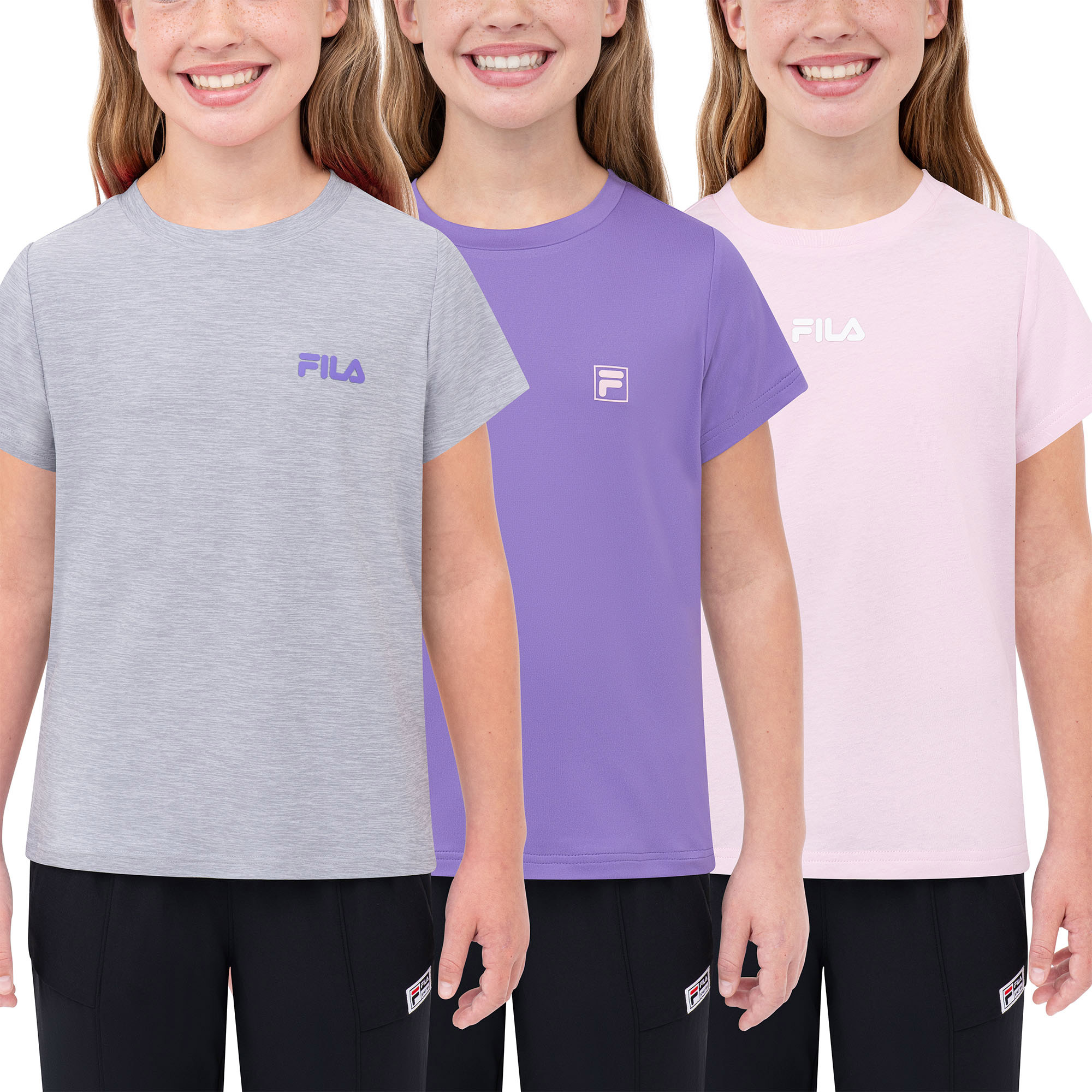 Fila Kids T-Shirts, 3-pack
