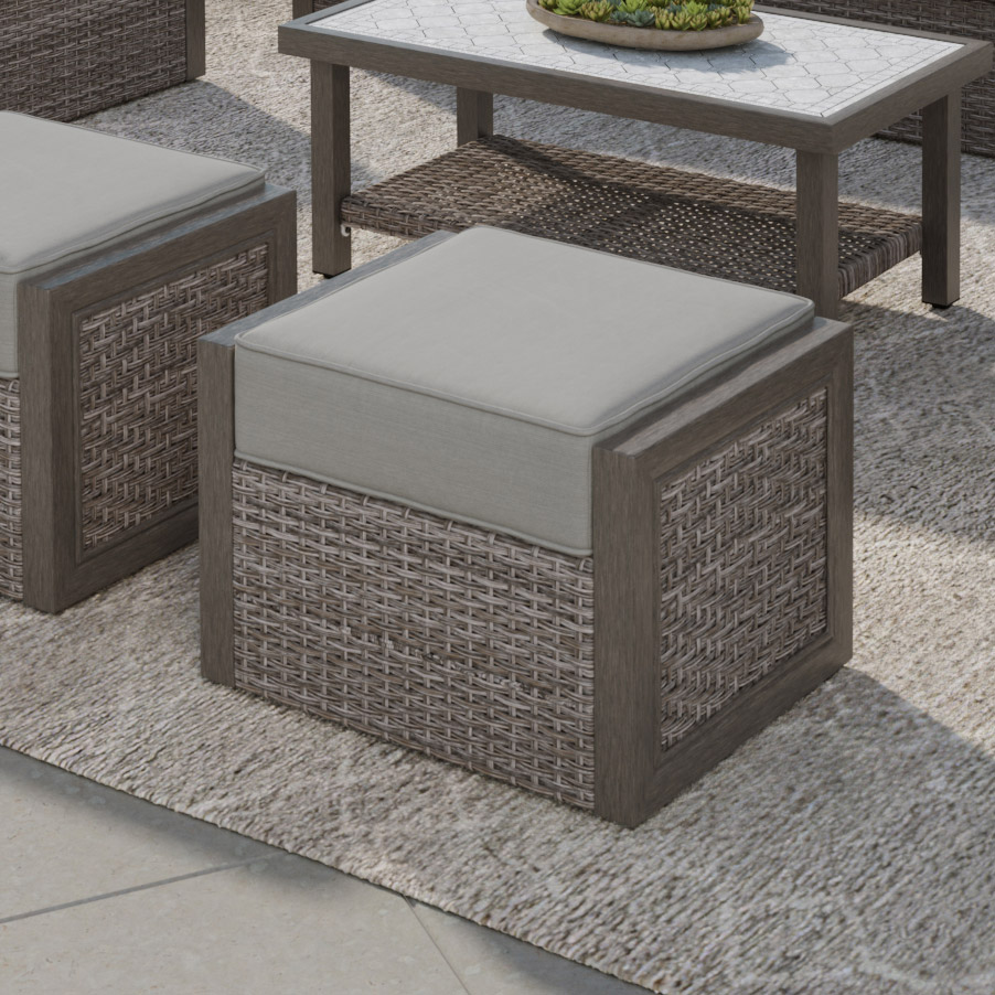 Grand Leisure Logan 6-piece Outdoor Patio Deep Seating Set | Costco
