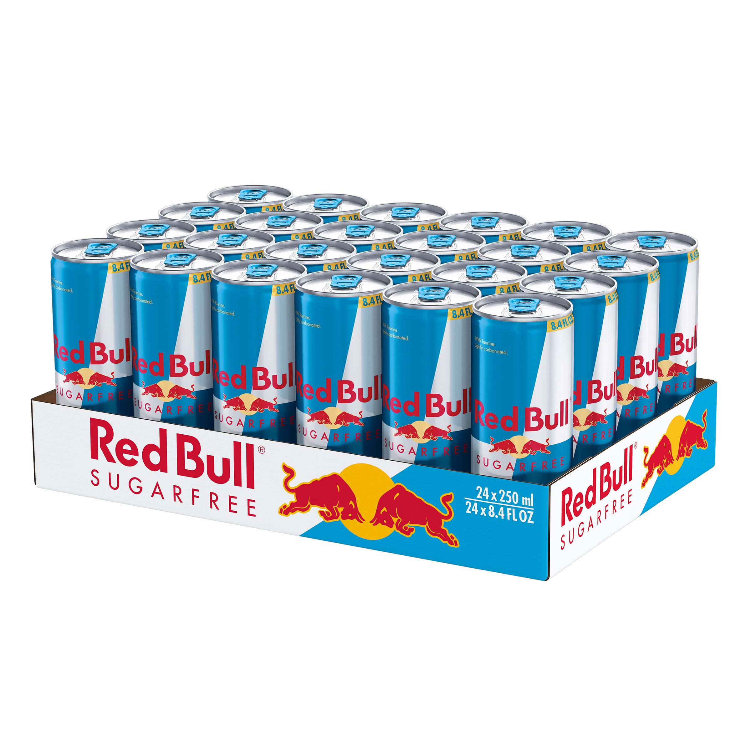 Red Bull Energy Drink, Sugar Free, 8.4 fl oz, 24-count | Costco