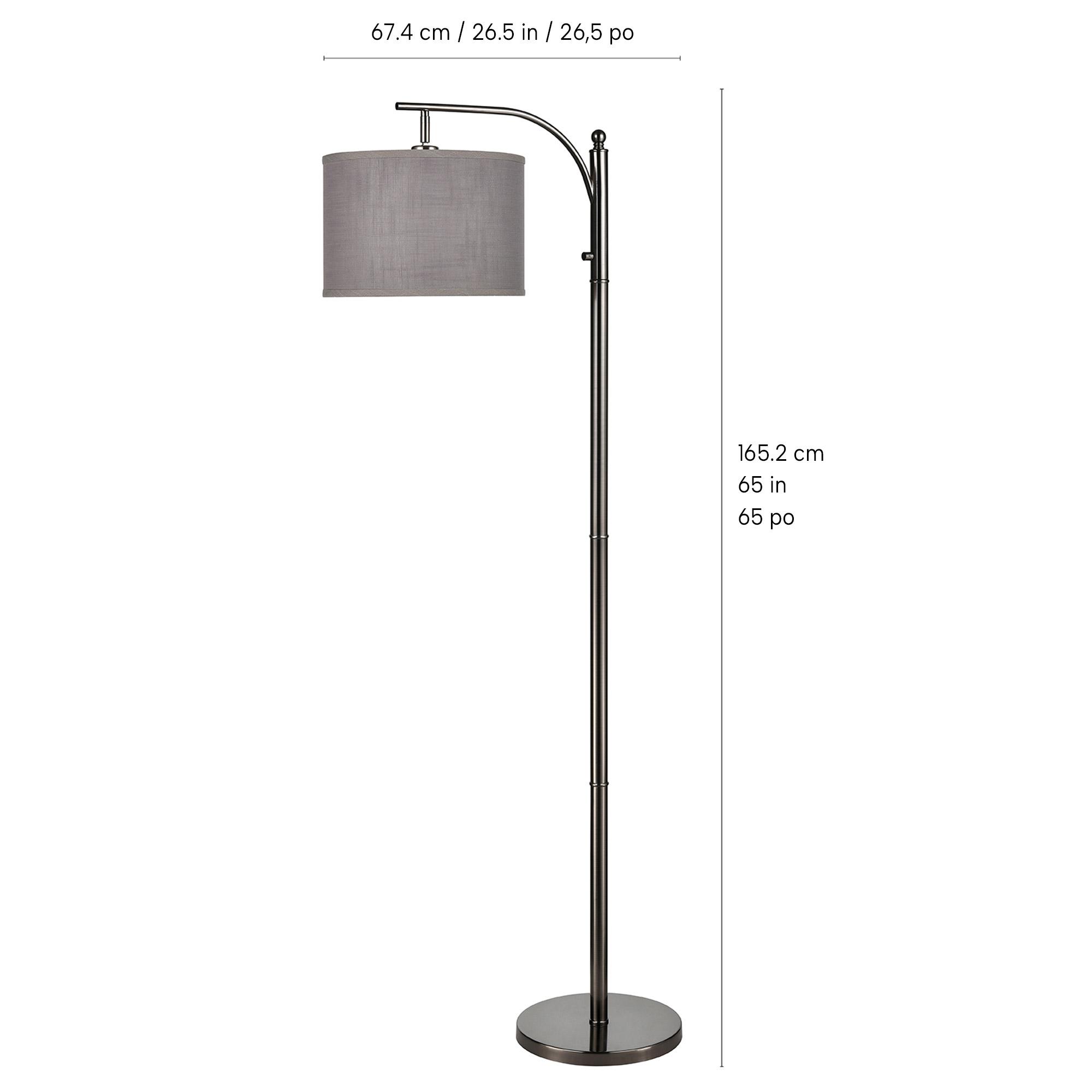 Everett Downbridge Floor Lamp | Costco