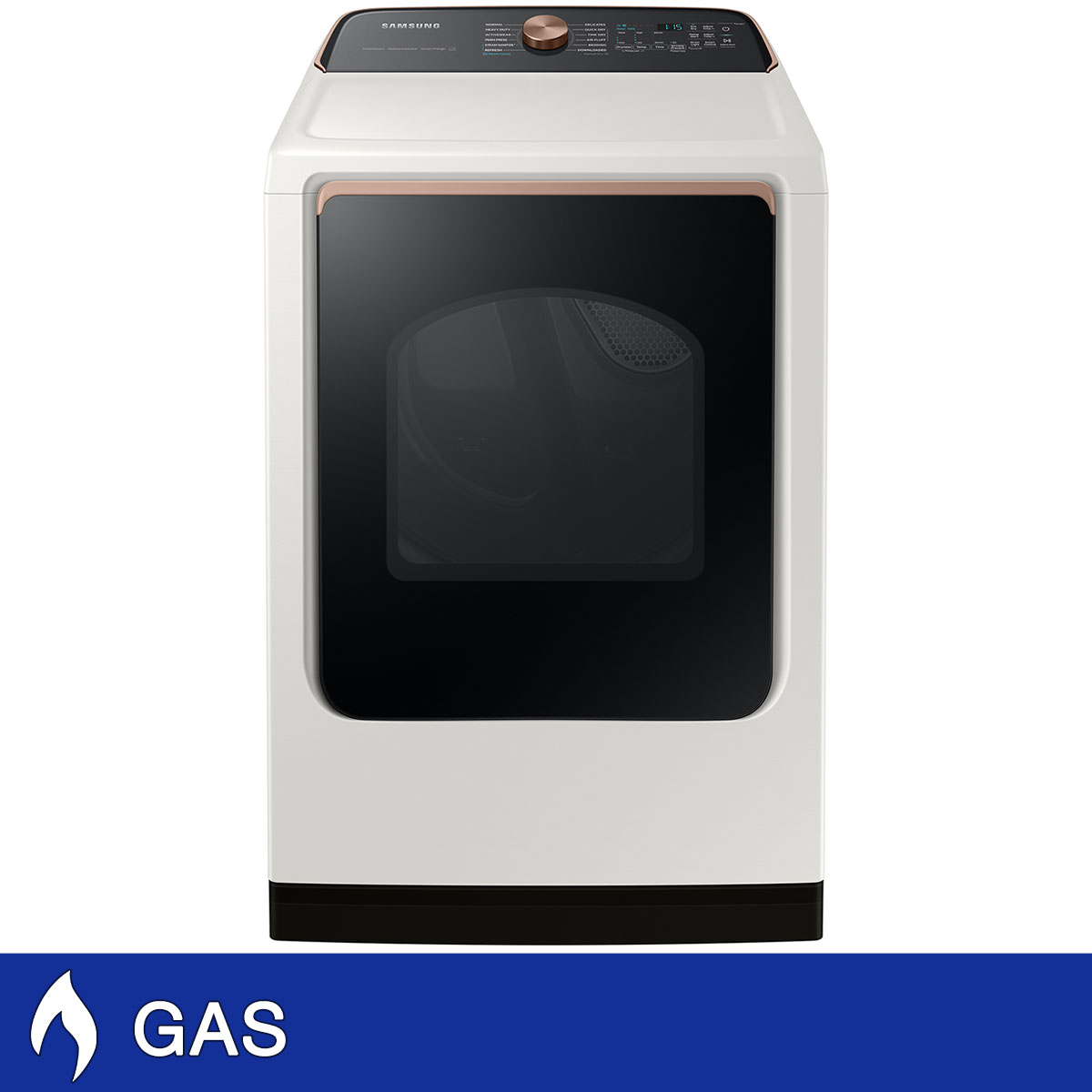 Samsung 7.4 cu. ft. Smart GAS Dryer with Steam Sanitize