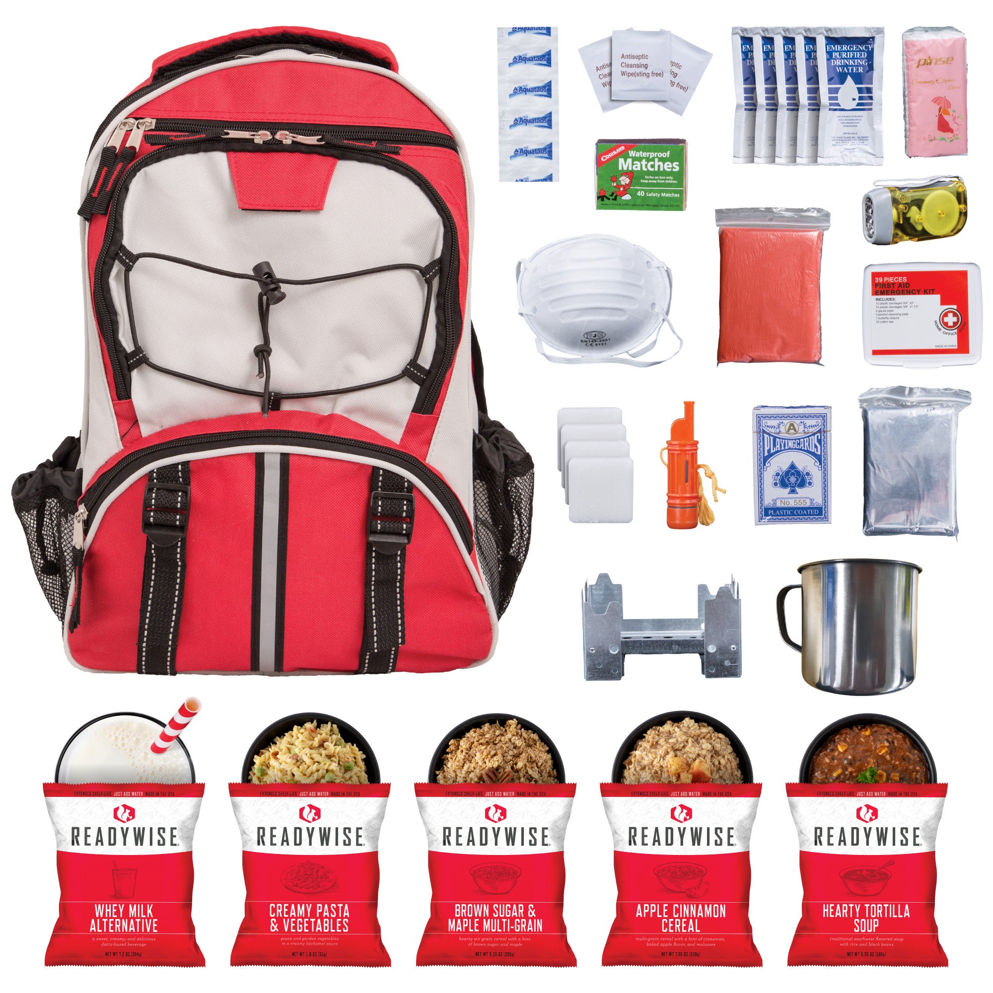 ReadyWise Survival Backpack, 5 Day Emergency Supply Bag