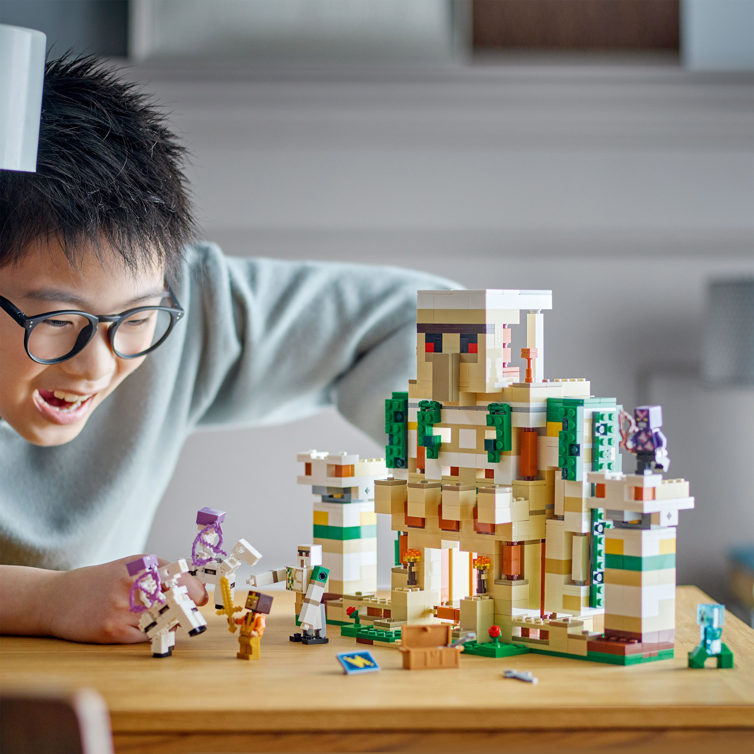LEGO Minecraft The Iron Golem Fortress 21250 | Costco