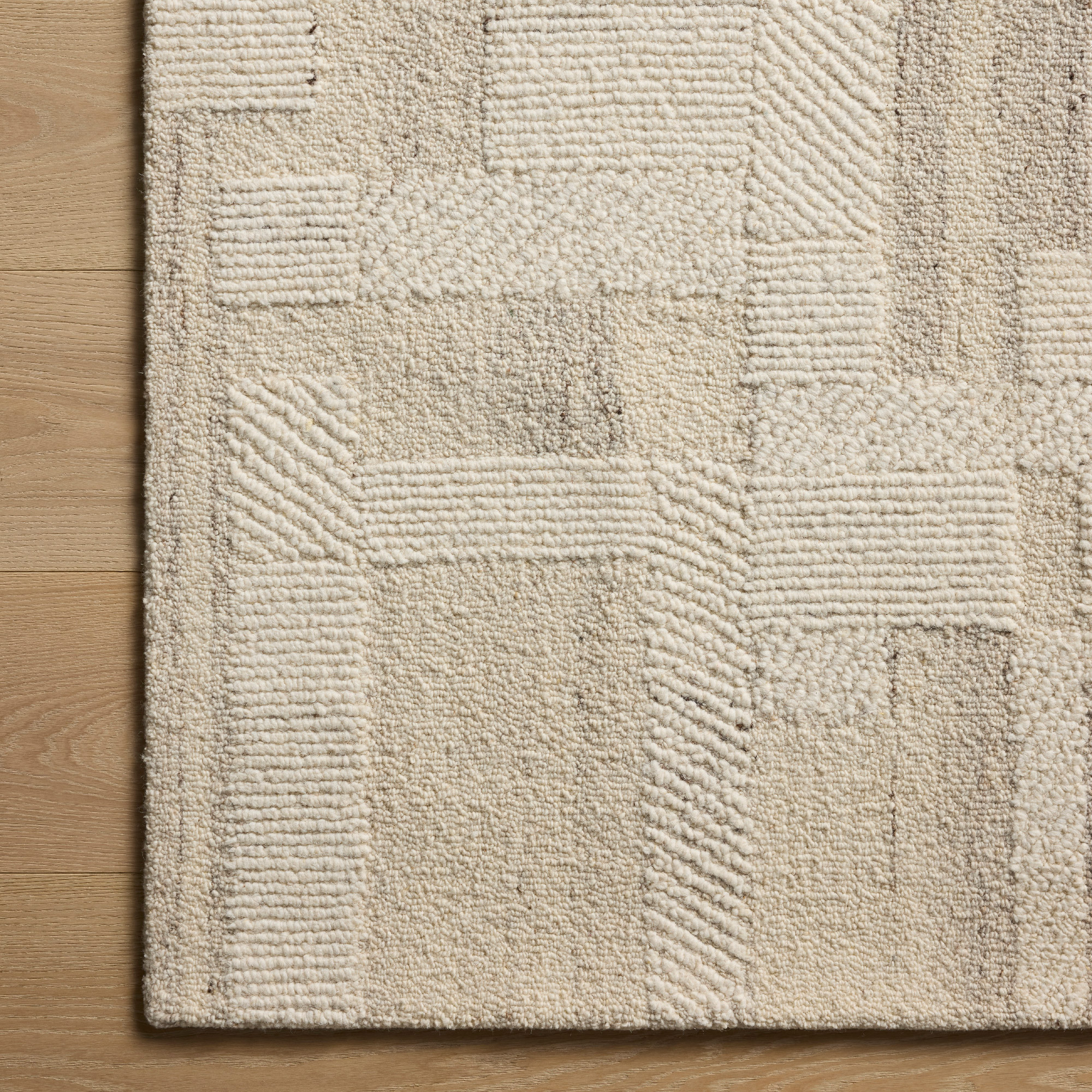 lolo..shopページ Loloi Melody Wool Rug Collection, Geo Squares | Costco