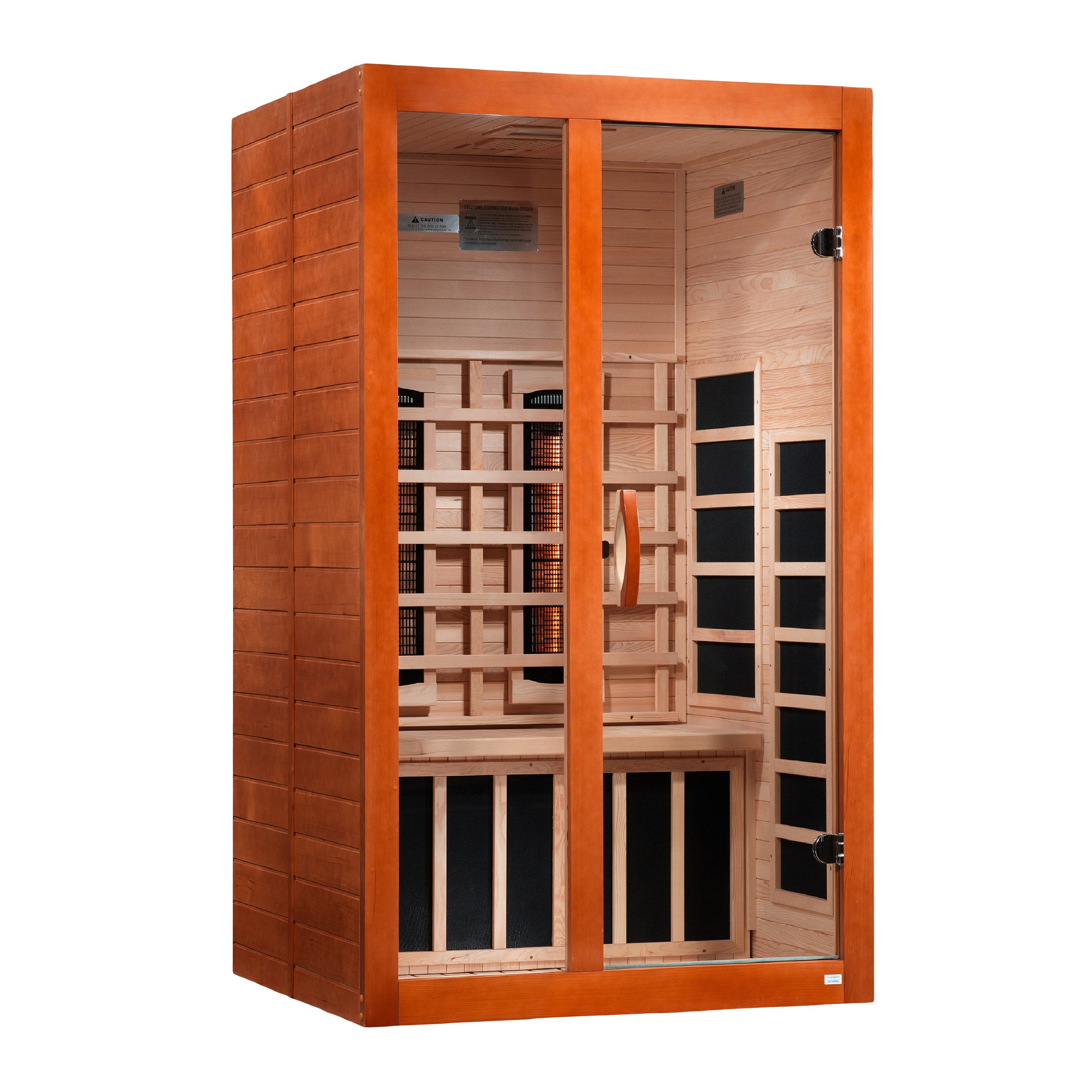 Dynamic Santiago 2-person Full Spectrum Infrared Sauna | Costco