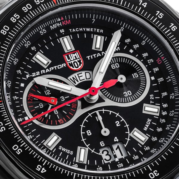 Luminox F22 Raptor Titanium Men's Pilot Watch | Costco Luminox F22 Raptor Titanium Men's Pilot Watch | Costco