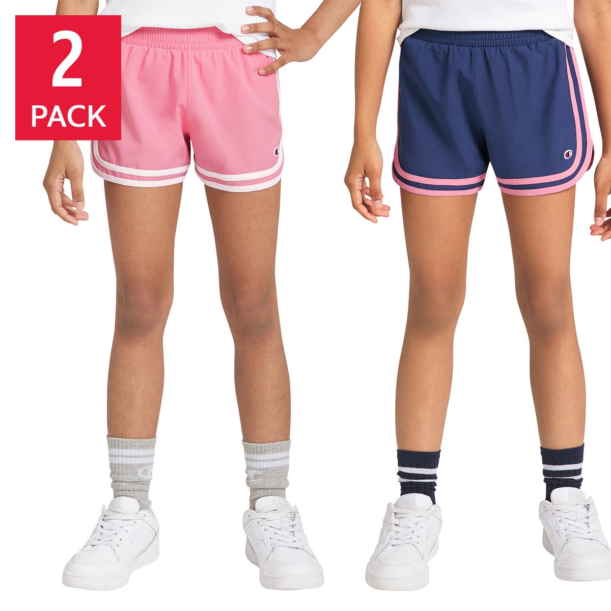 Champion Youth 2-pack Stripe Short