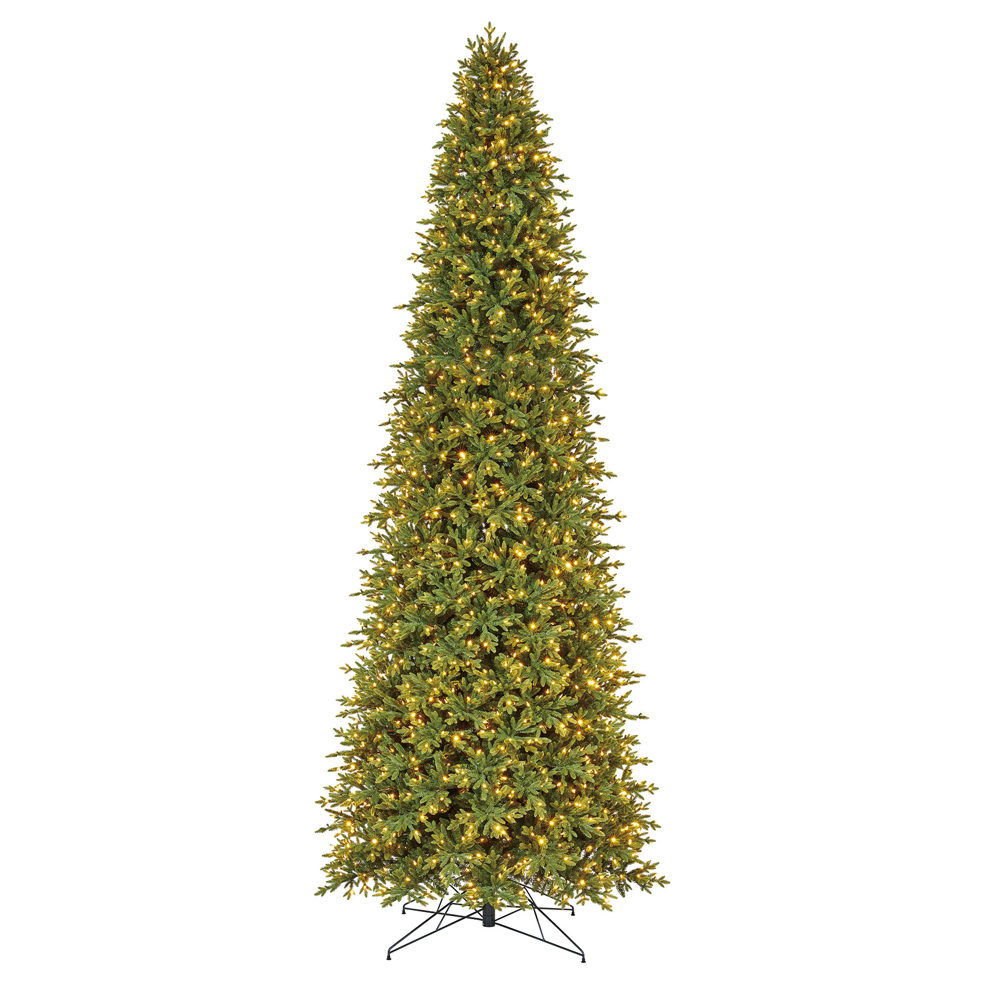 15 ft Pre-Lit Aspen EZ Connect Artificial Christmas Tree, 2100