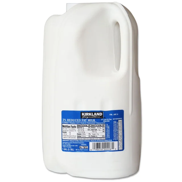 KIRKLAND SIGNATURE 2% LOWFAT RBST FREE MILK 1 GALLON