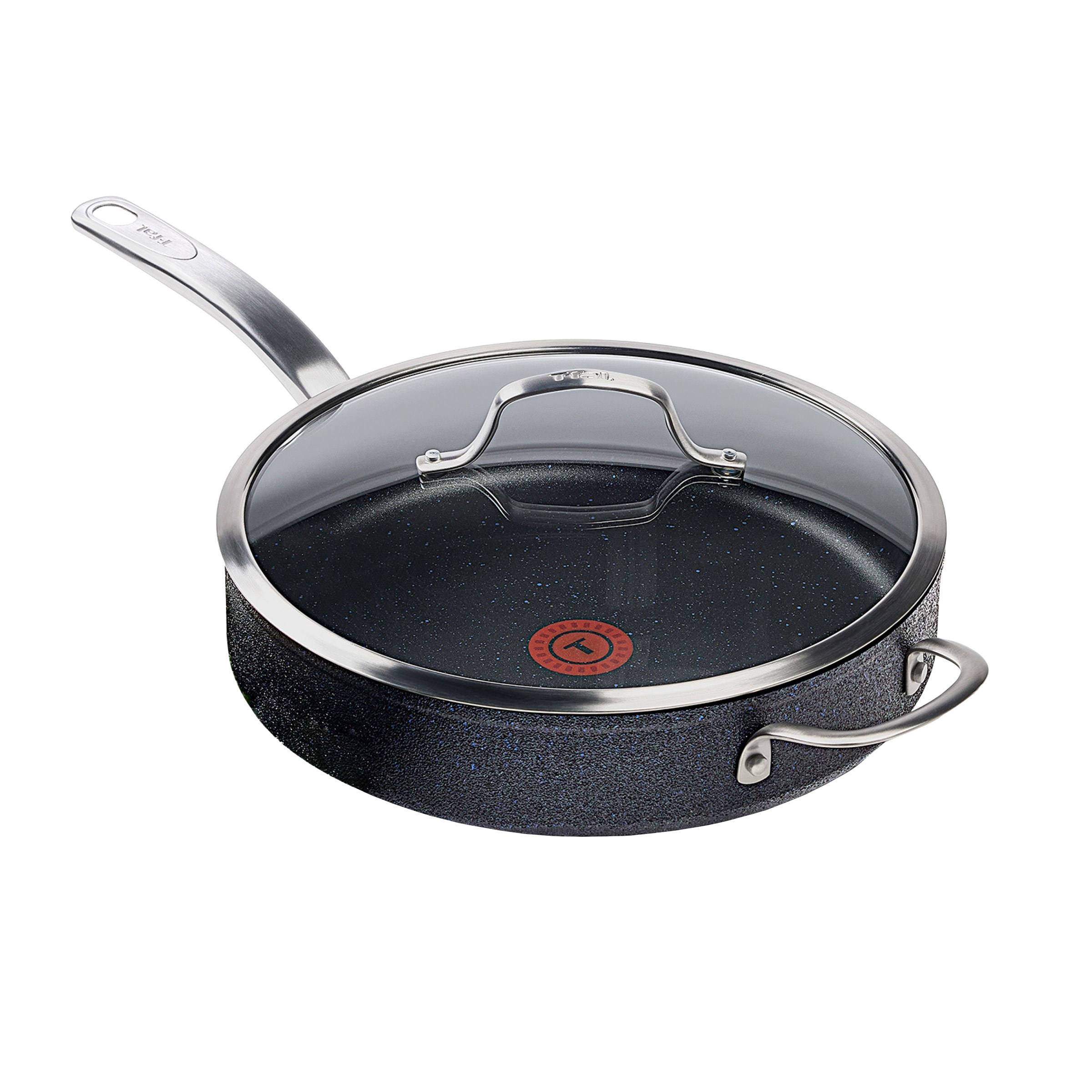 T-Fal Stone Shield Non-Stick Deep Sauté Pan with Lid, 4.7 L (5 qt.)