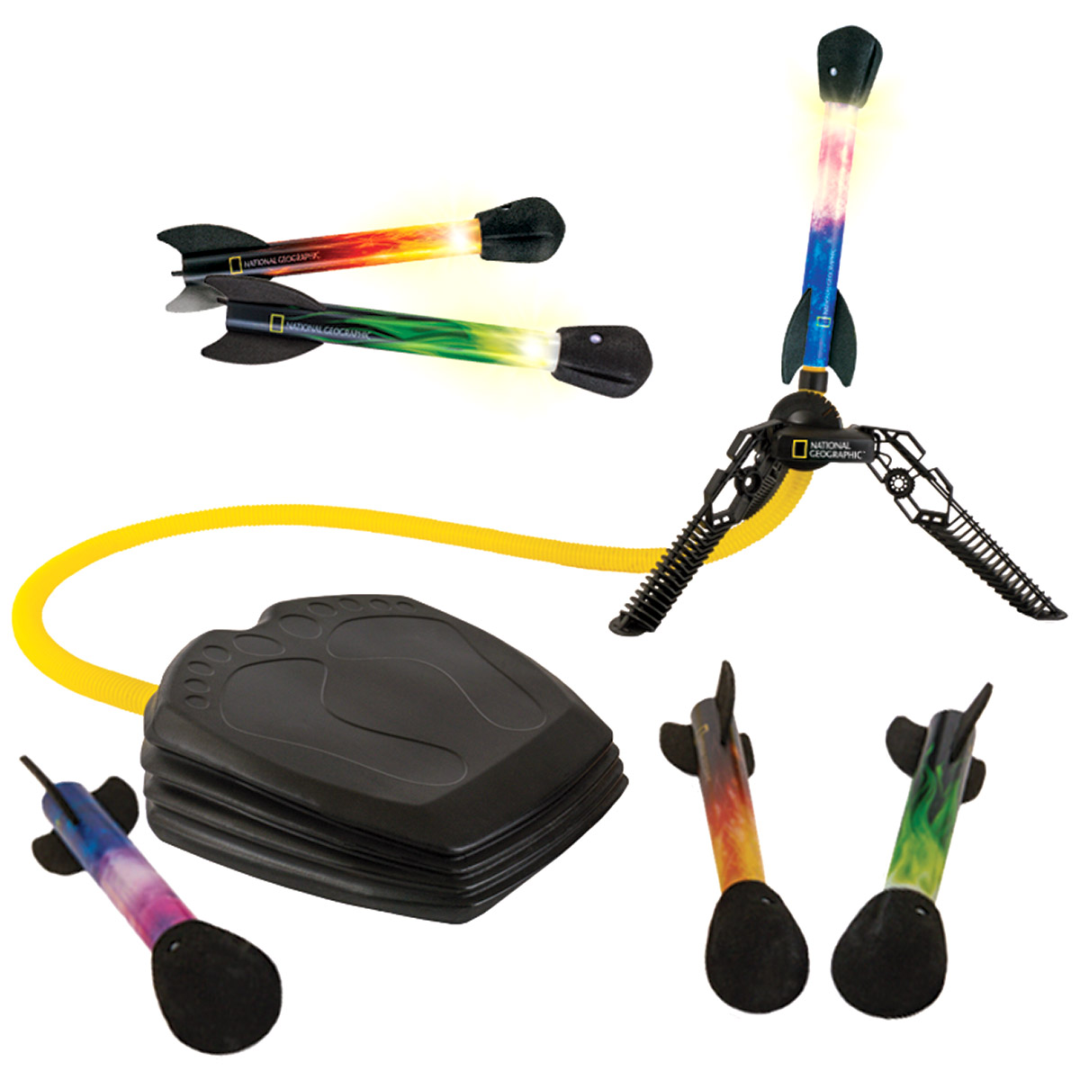 National Geographic Light-up Air Rockets, 2-pack | Costco