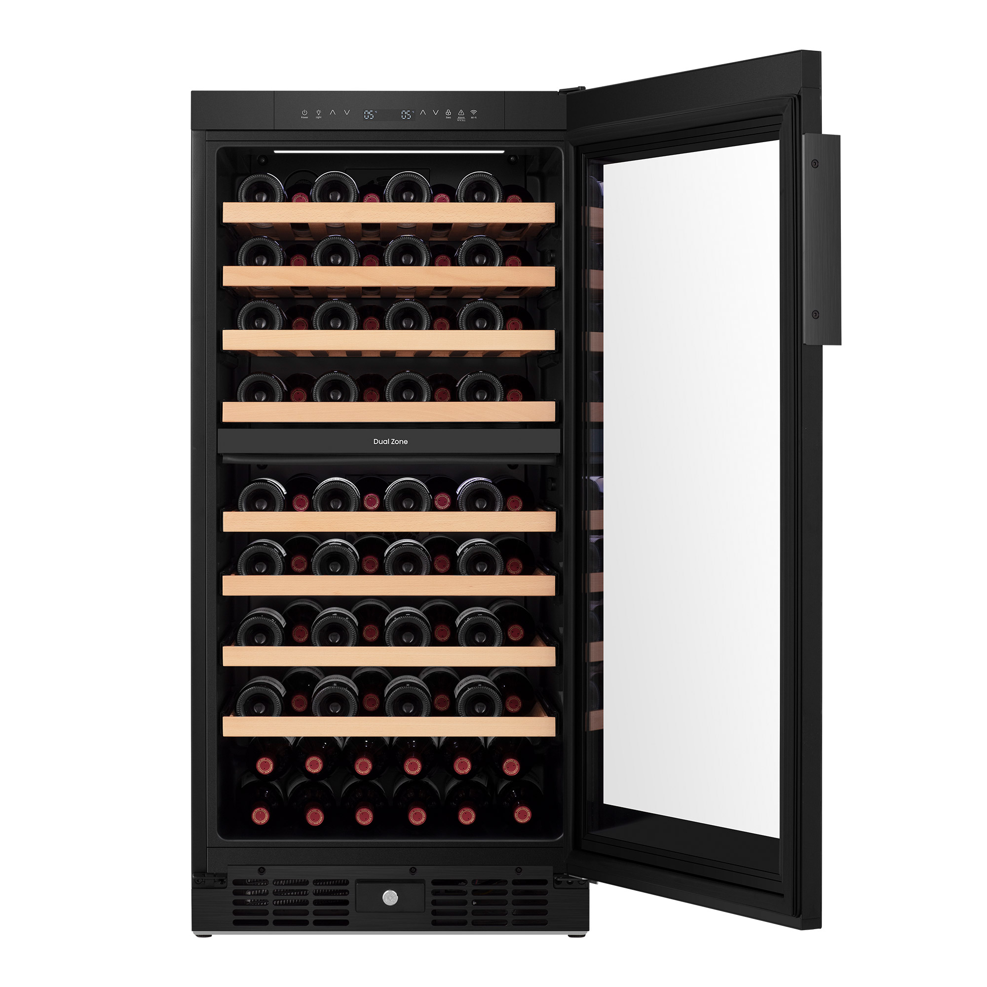 Hisense 8.5 cu ft. 76 Bottle Dual Zone Wine Cooler with Wi-Fi