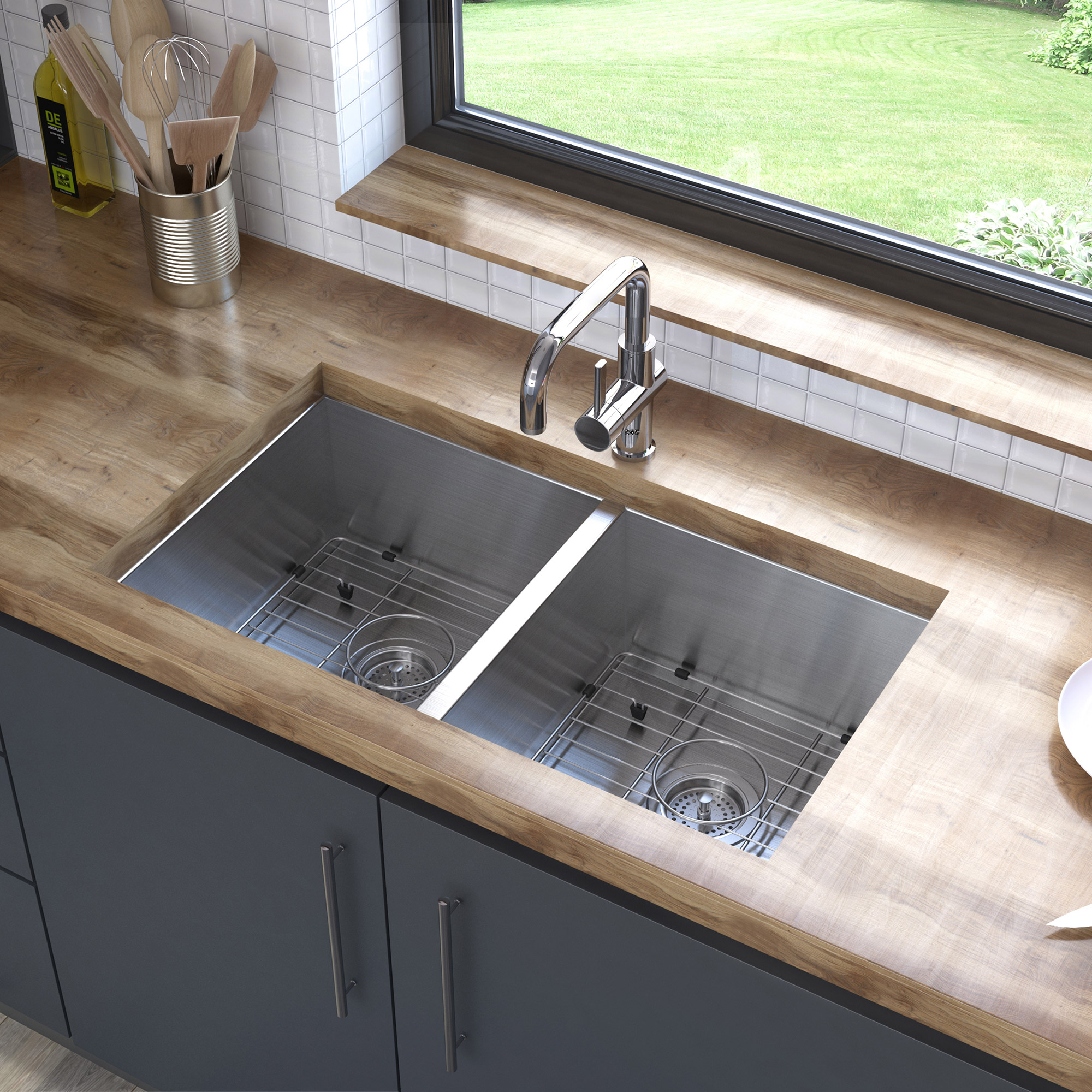 Artika Hampton 31in. Sink With Sound Dampener