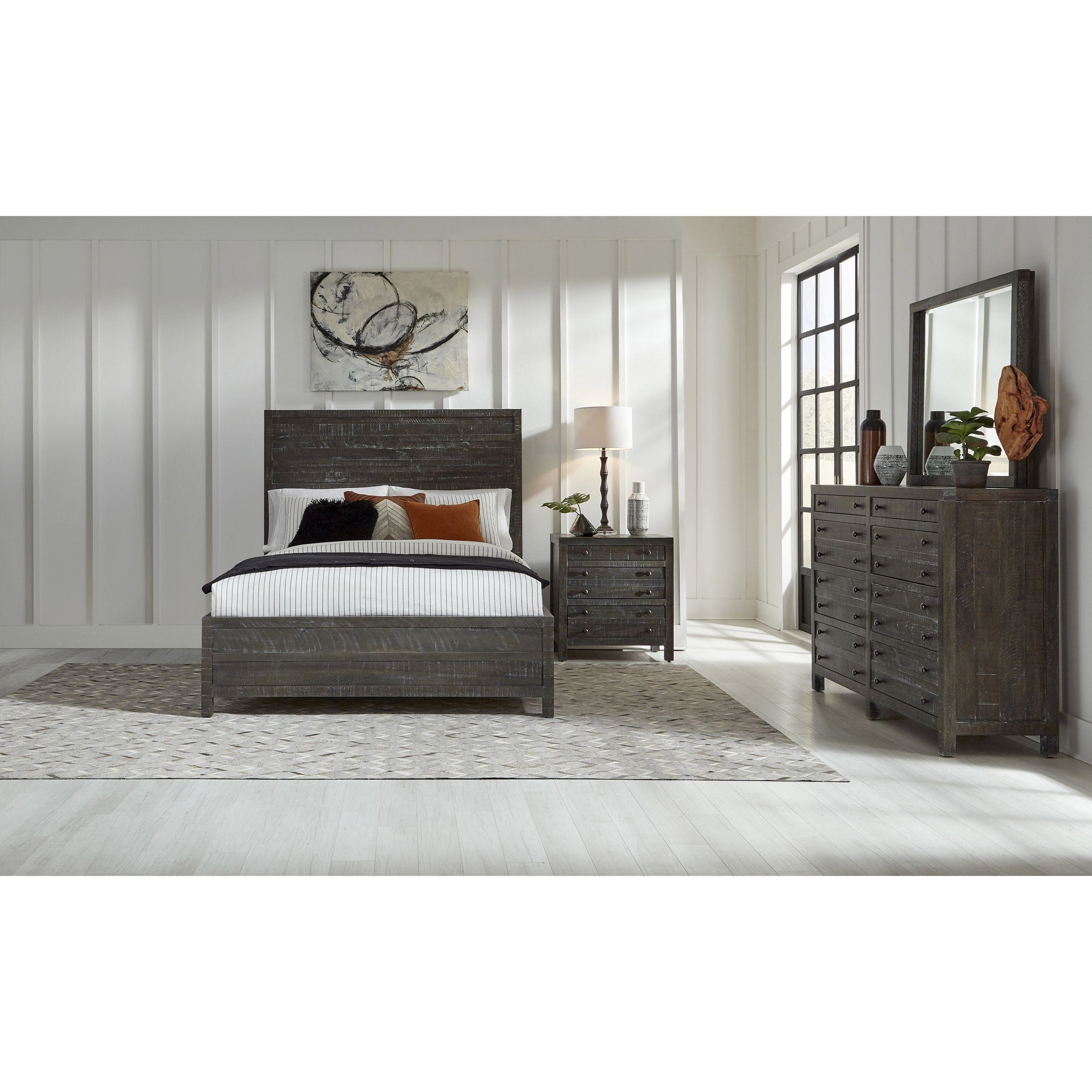 Torsten King Bedroom Collection in Gray | Costco