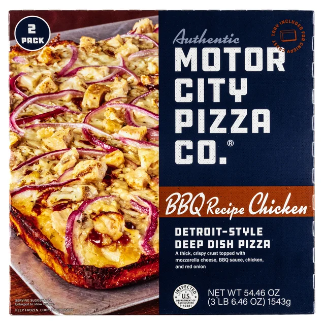 BBQ CHICKEN PIZZA 2CT MC PIZZA T6H4C10 P240