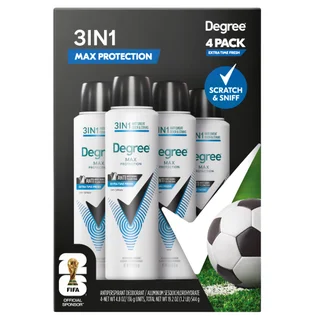 DEGREE MAX PROTECTION FRESH DRY SPRAY 4 / 4.8 OZ