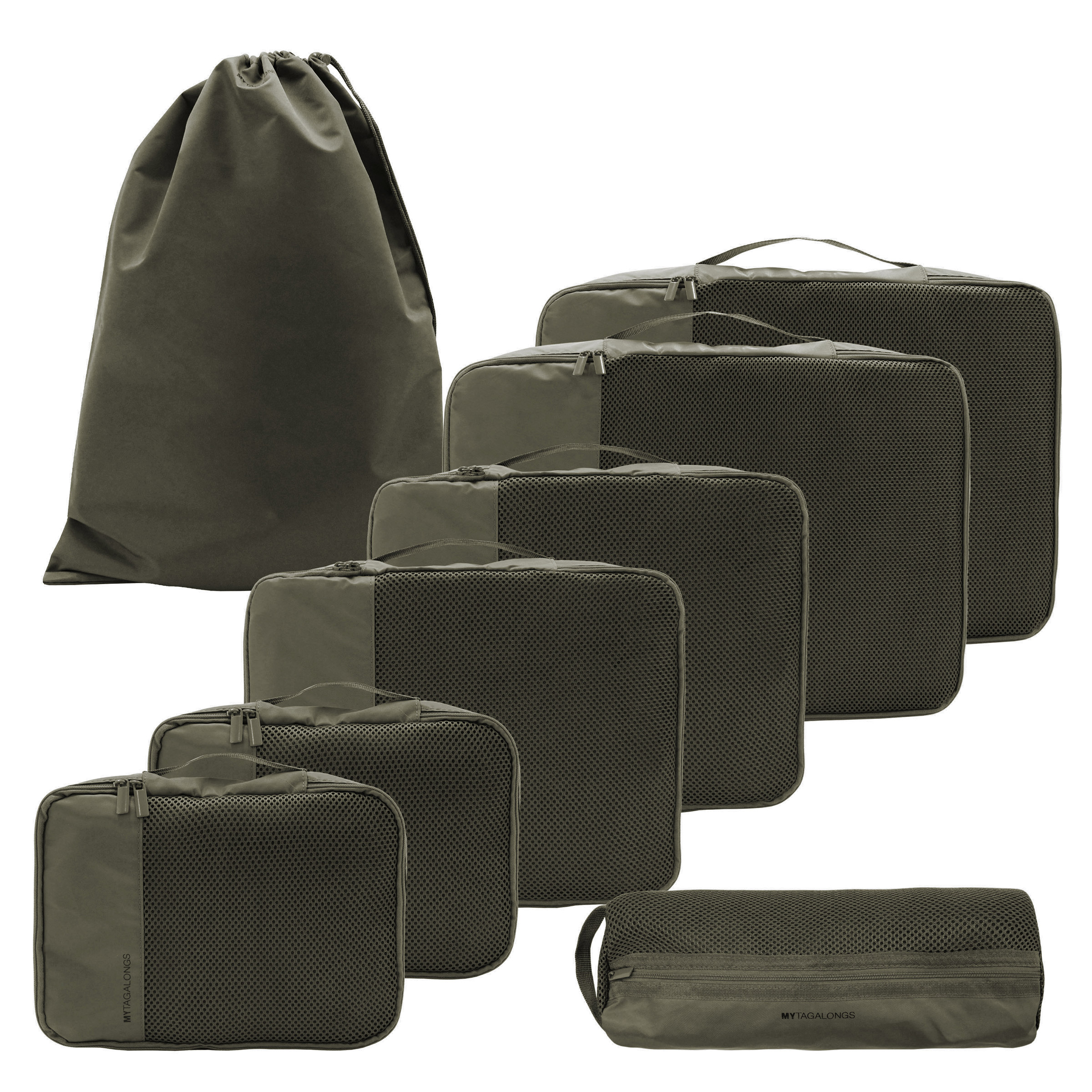 MYTAGALONGS Packing Cubes, 8-pack