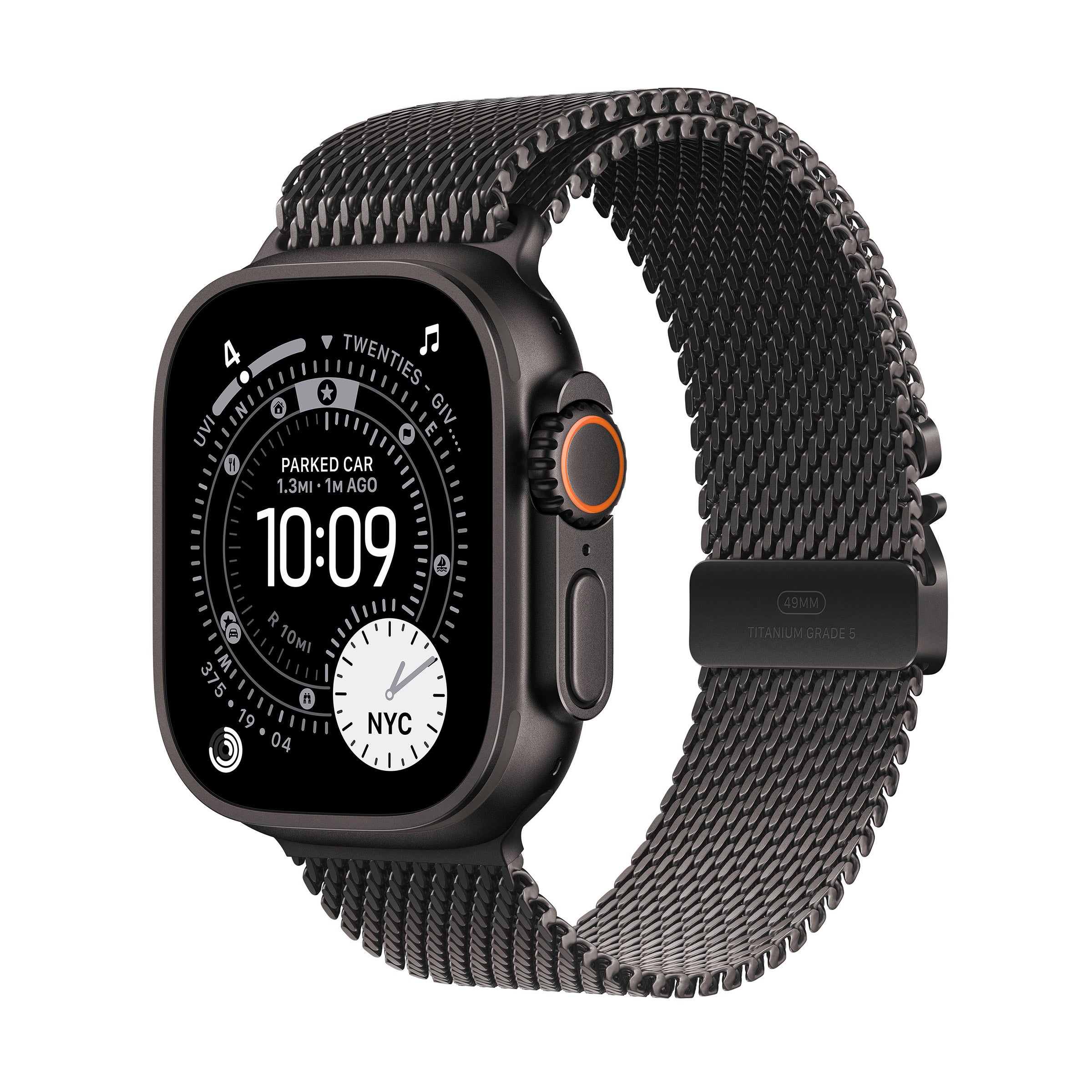 Apple Watch Ultra 3 (GPS + Cellular) 49mm Case with Milanese Loop