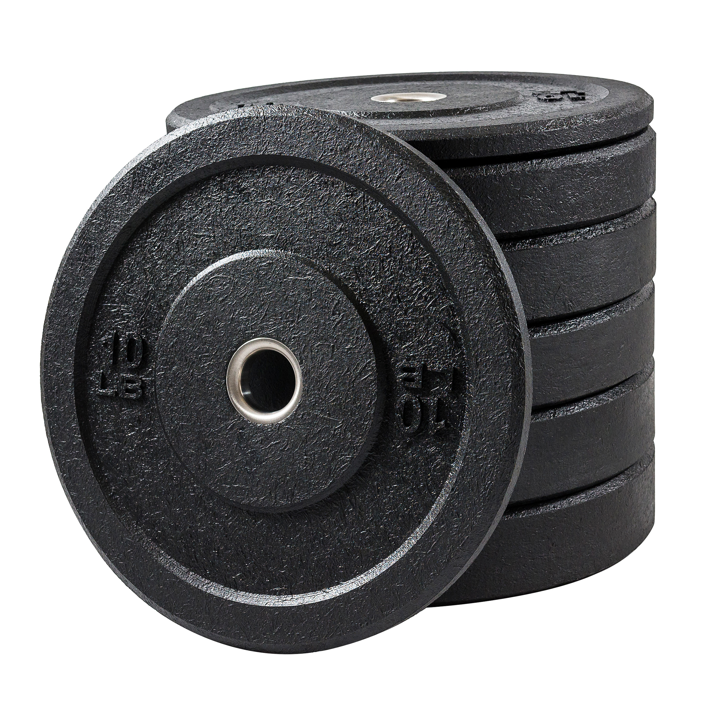 TPWOD High Performance 104.3 kg (230 lb.) Bumper Plate Set 