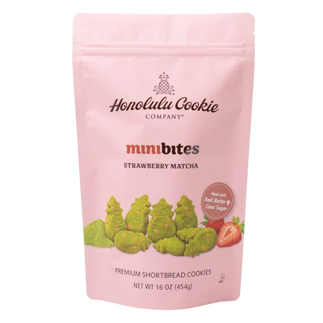 HONOLULU COOKIE CO STRAWBERRY MATCHA 16 OUNCES
