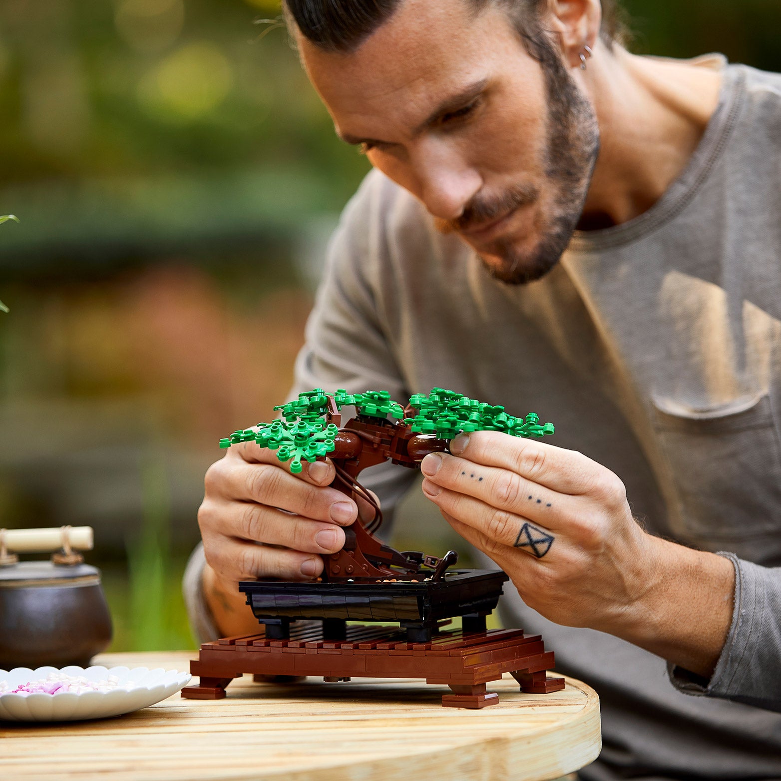 【関税&送料込】Bonsai Sweaters Amazon.com: Bonsai Tree Building Sets，Japanese Style Cherry