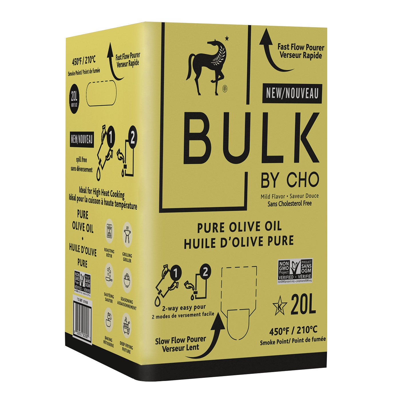 OLIVE BOX VIRGIN OIL 200ml 5個セット Bulk by CHO Bag-in-Box Tunisian Pure Olive Oil, 20 L | Costco