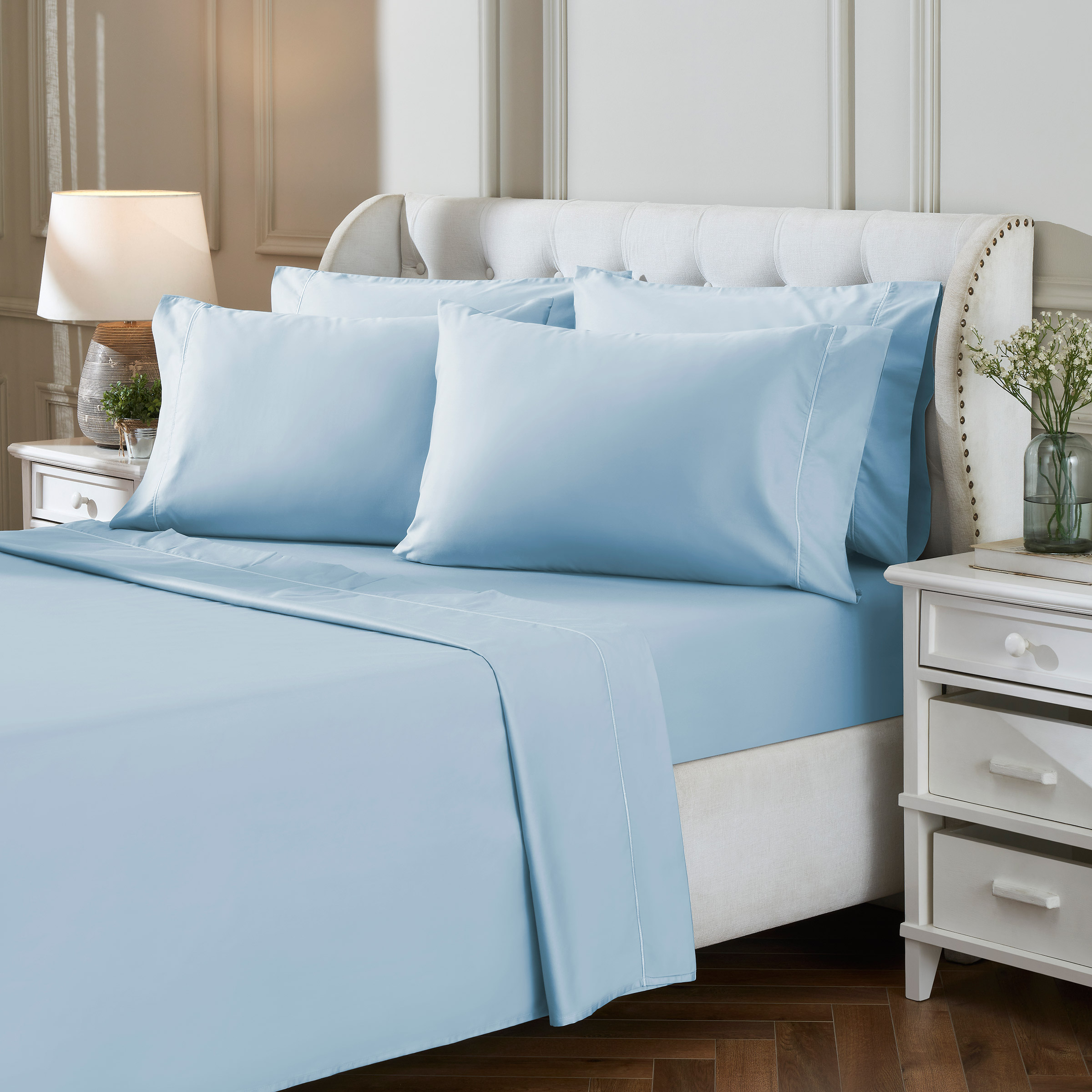 TheraLuxe by Therapedic 300 Thread Count Cooling 6-piece Sheet Set