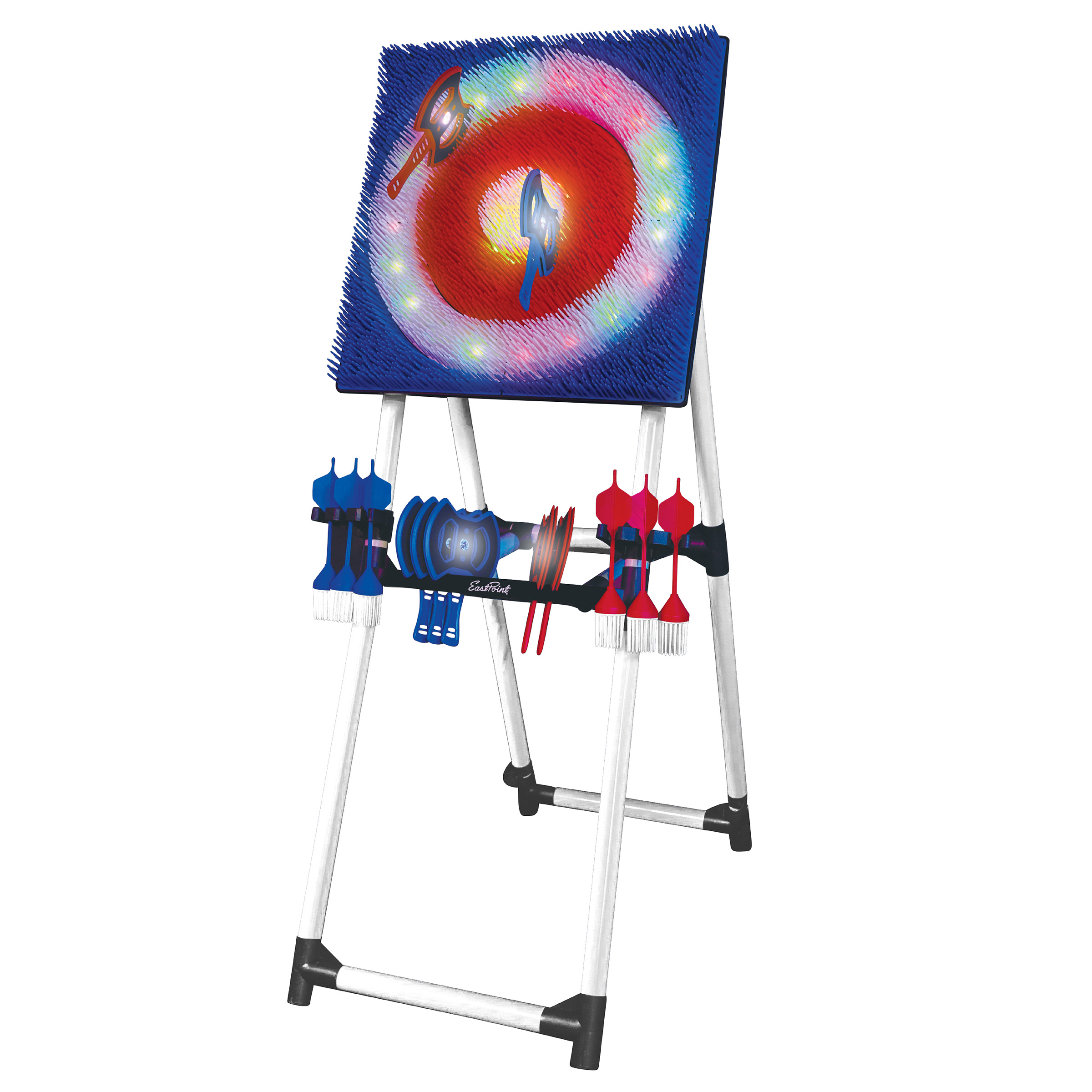 Eastpoint Light-Up Axe Throw Set with Throwing Darts