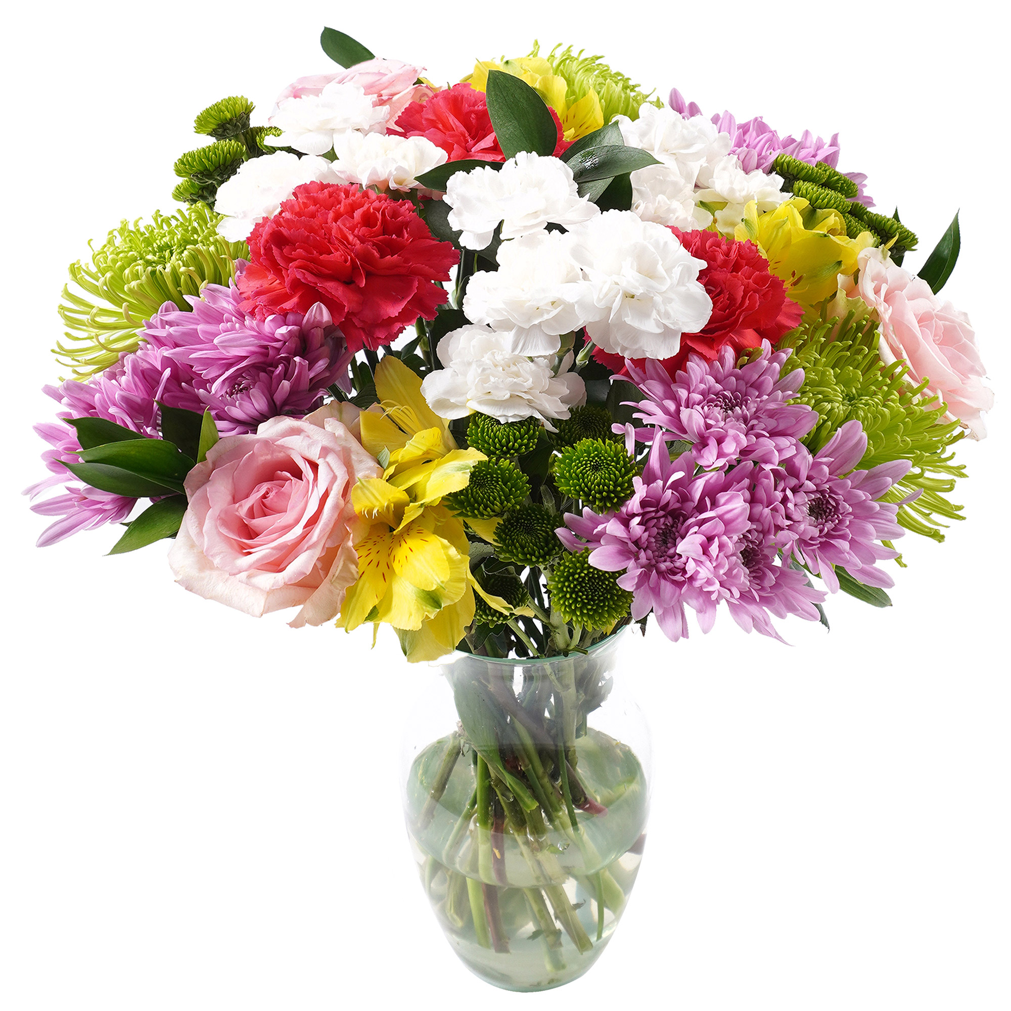 Simply Charming Bouquet with Vase