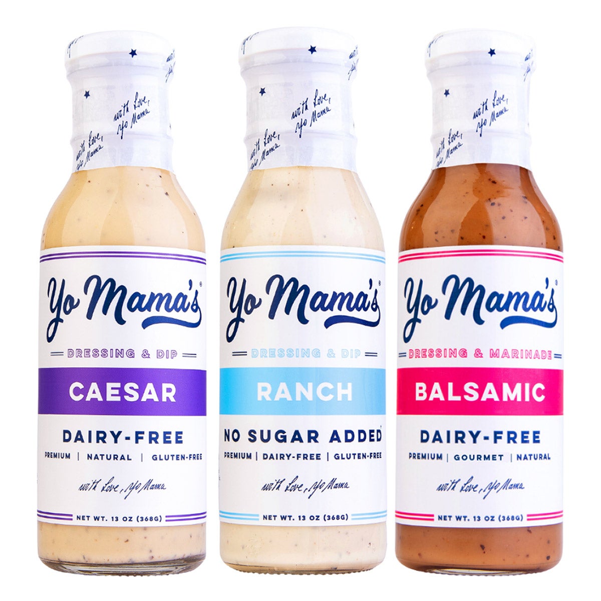 Yo Mama's Dairy-Free Variety Dressing, 3-pack | Costco