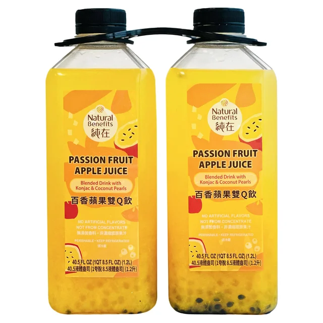 NATURAL BENEFITS PASSION FRUIT BLEND 2/40.5 OUNCE BOTTLES