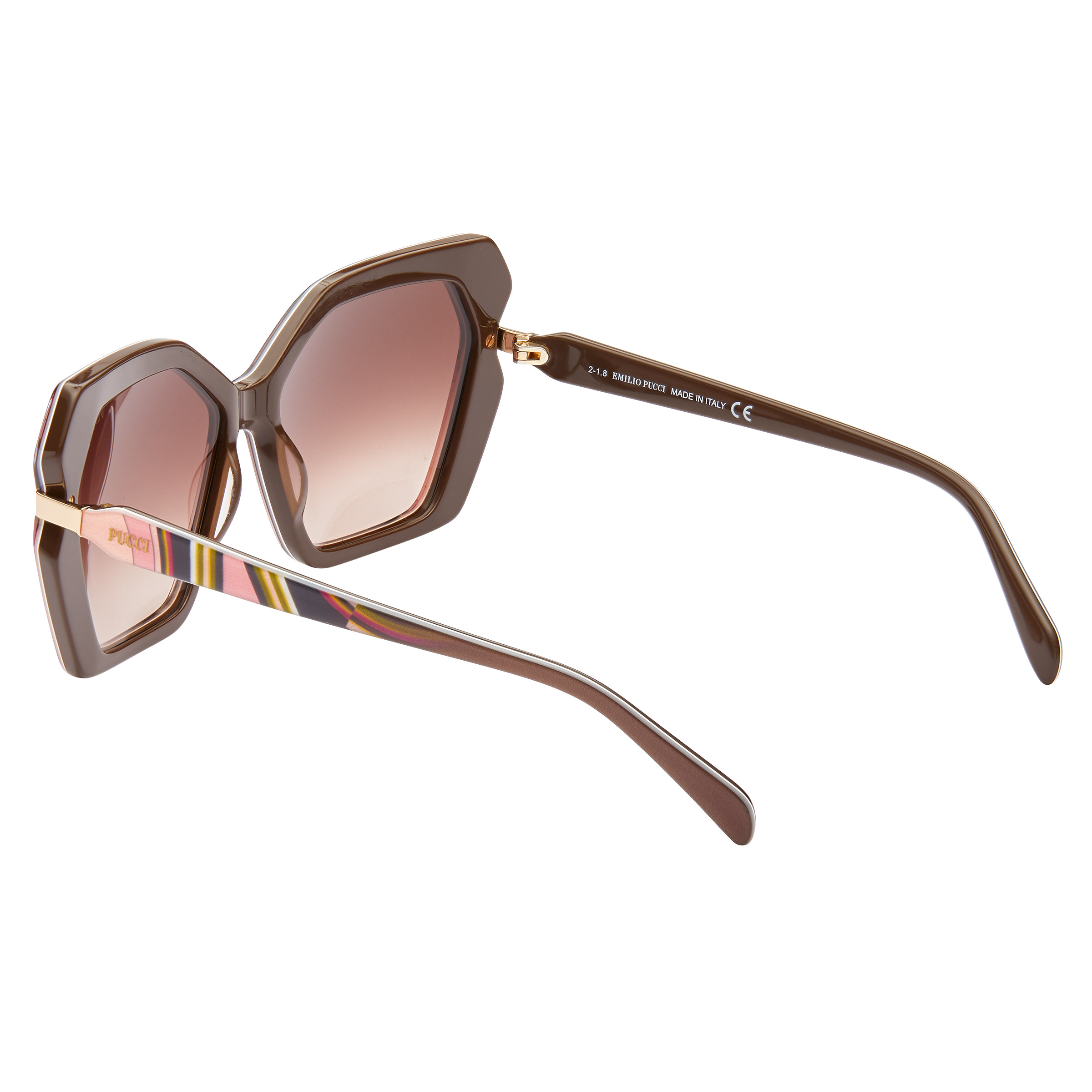 Emilio Pucci Dark Brown Sunglasses | Costco display picture 3