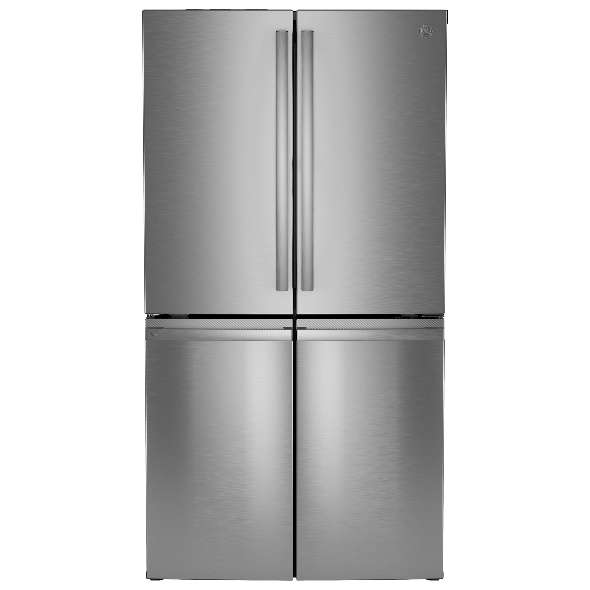 GE Profile 28.4 cu. ft. Standard Depth Quad-Door Refrigerator with Internal Autofill Water, Turbo Cool & Freeze, WiFi