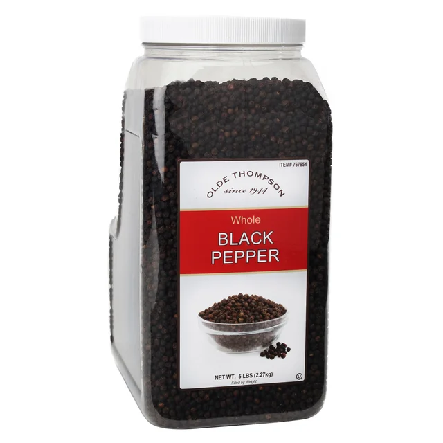 OLDE THOMPSON WHOLE BLACK PEPPER 5 POUNDS