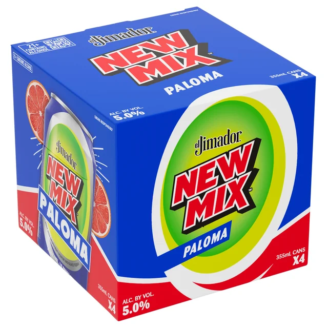 EL JIMADOR NEW MIX PALOMA MEXICO 4/355ML CANS
