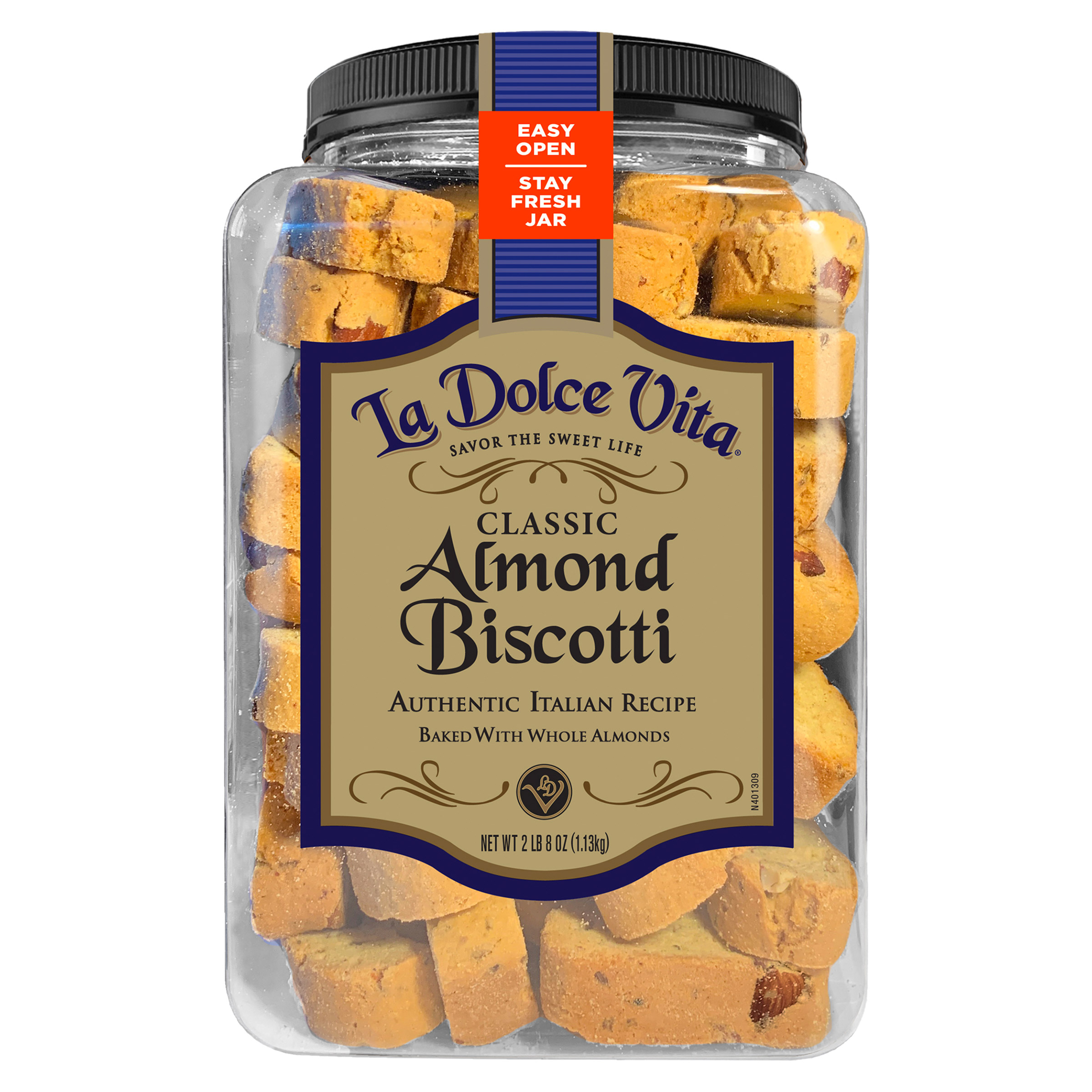 La Dolce Vita Classic Italian Biscotti  40 oz