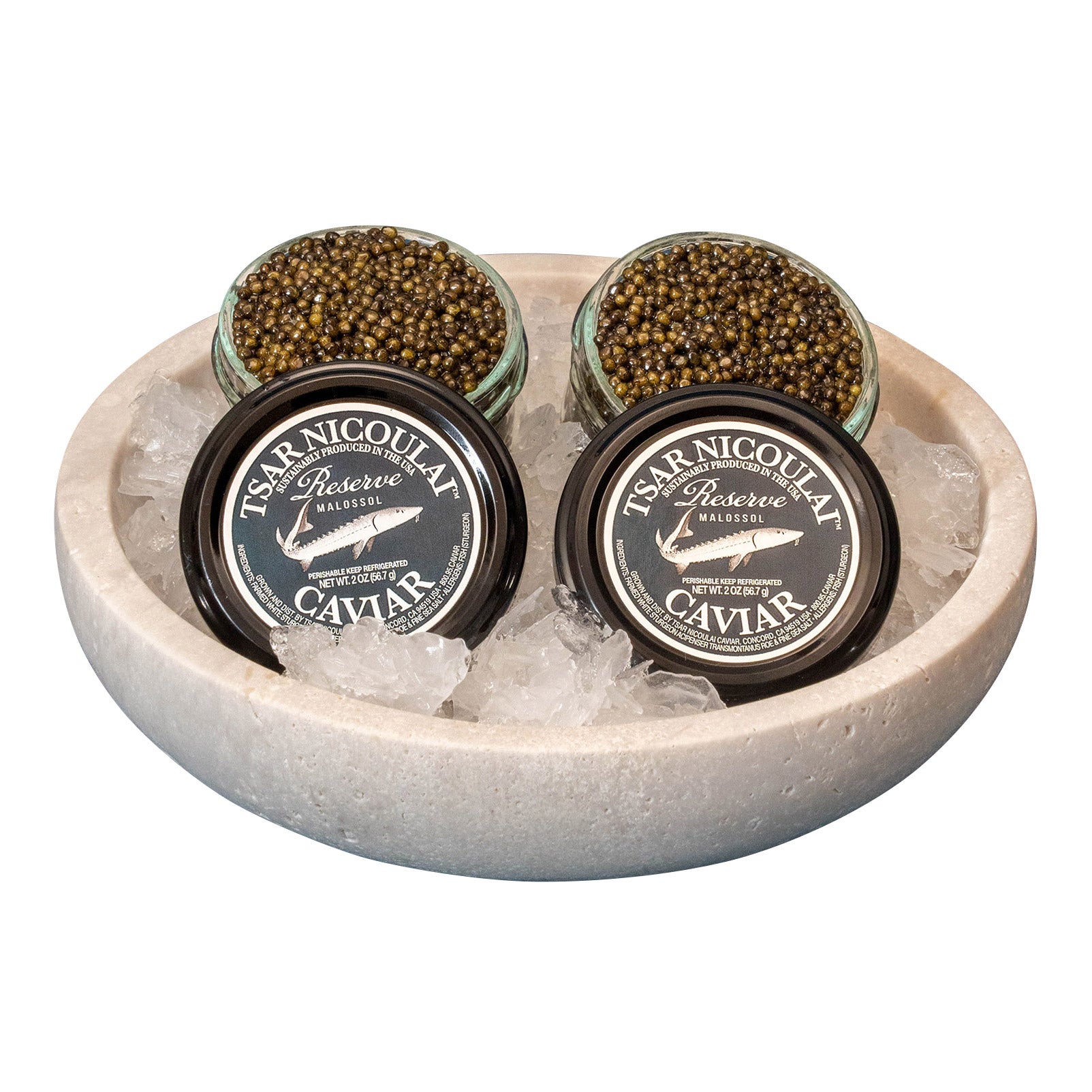 Tsar Nicoulai Reserve Caviar 2oz, 2-pack, 4oz Total | Costco