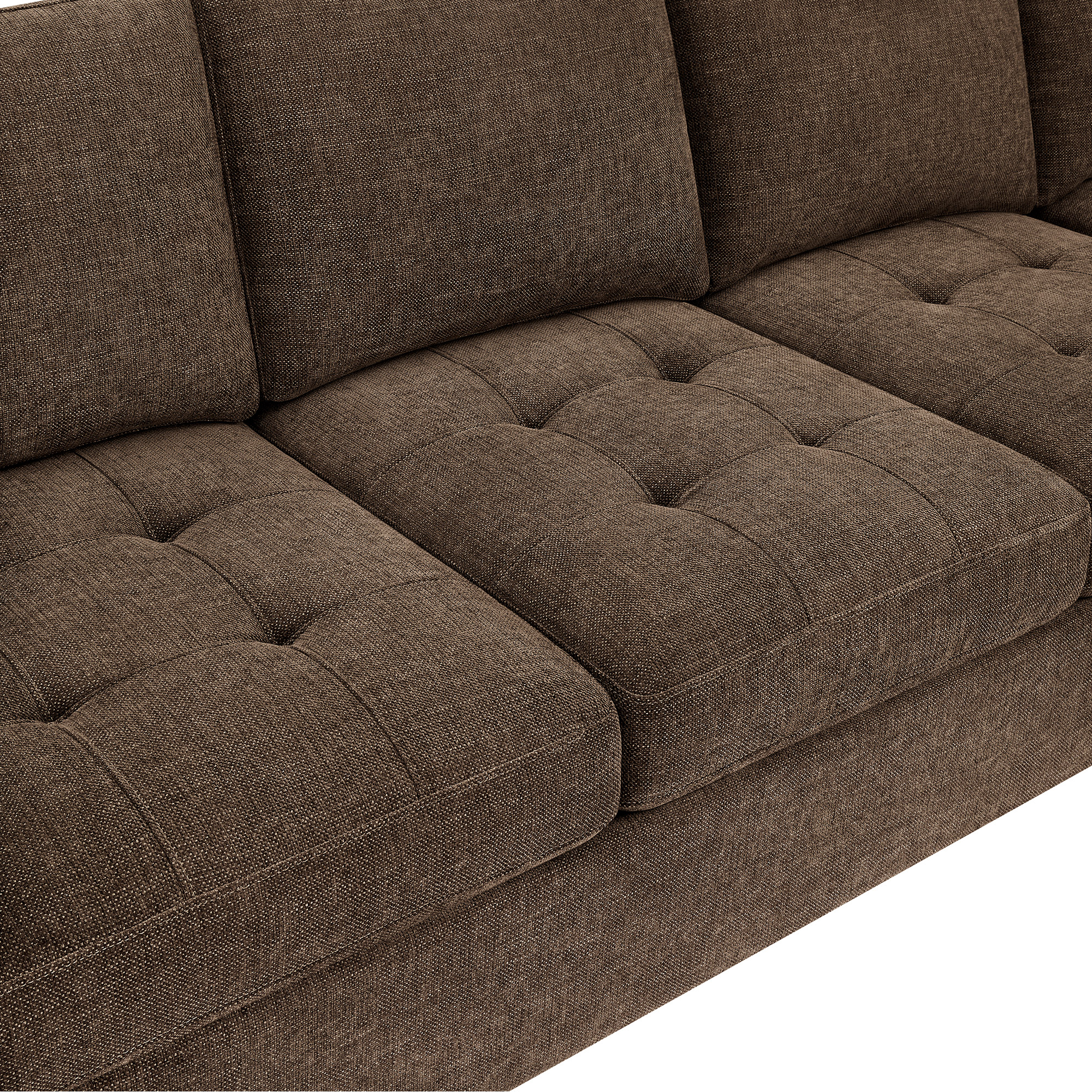 Thomasville Ellsford 2-piece Fabric Sectional, Brown | Costco