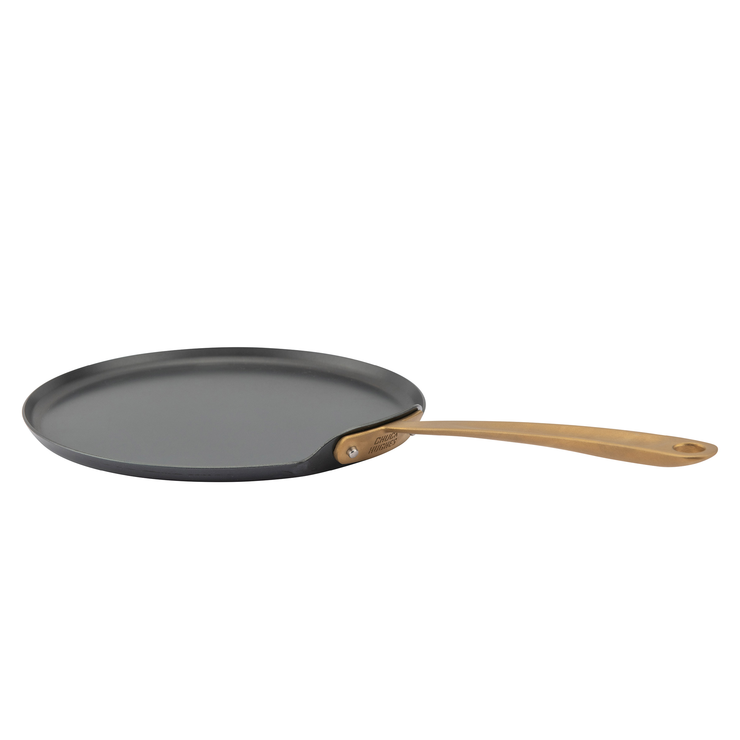 Chuck Hughes Carbon Steel Crepe Pan, 25 cm (10 in.)