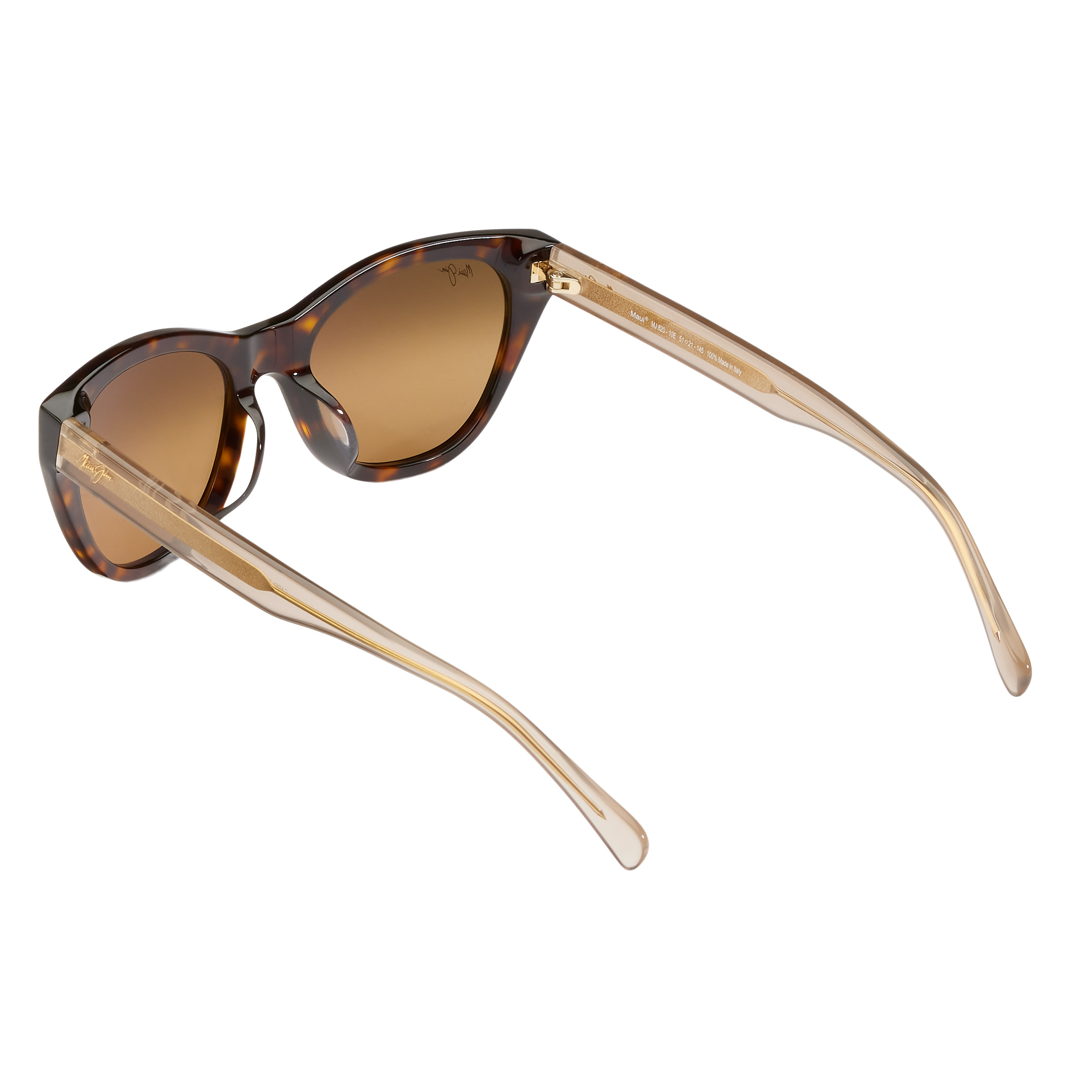 Maui Jim Capri HS820-10E Tortoise w/ Translucent Tan Temples HCL