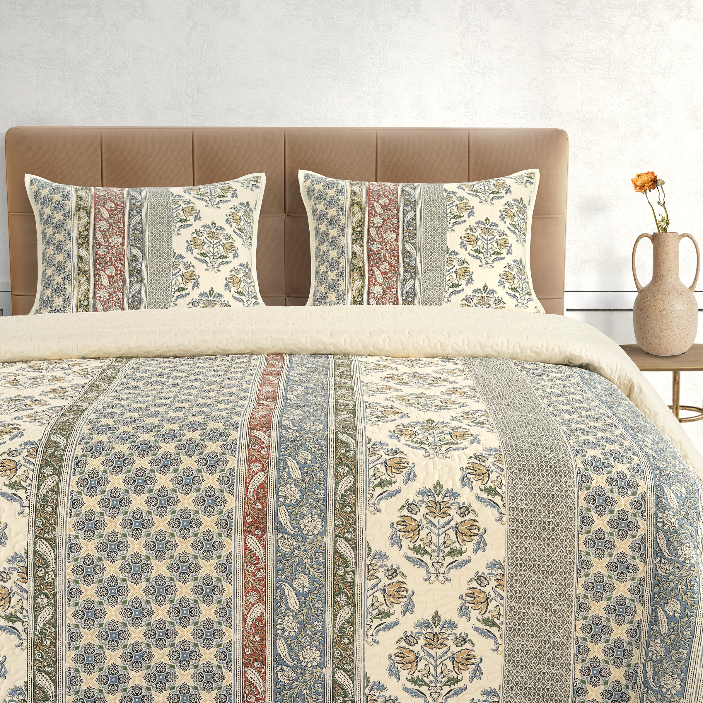 The Linen Closet Mahalia 3-piece Quilt Set | Costco