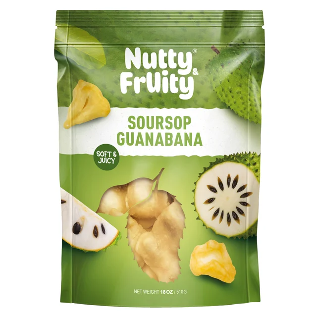NUTTY & FRUITY DRIED SOURSOP 18 OZ