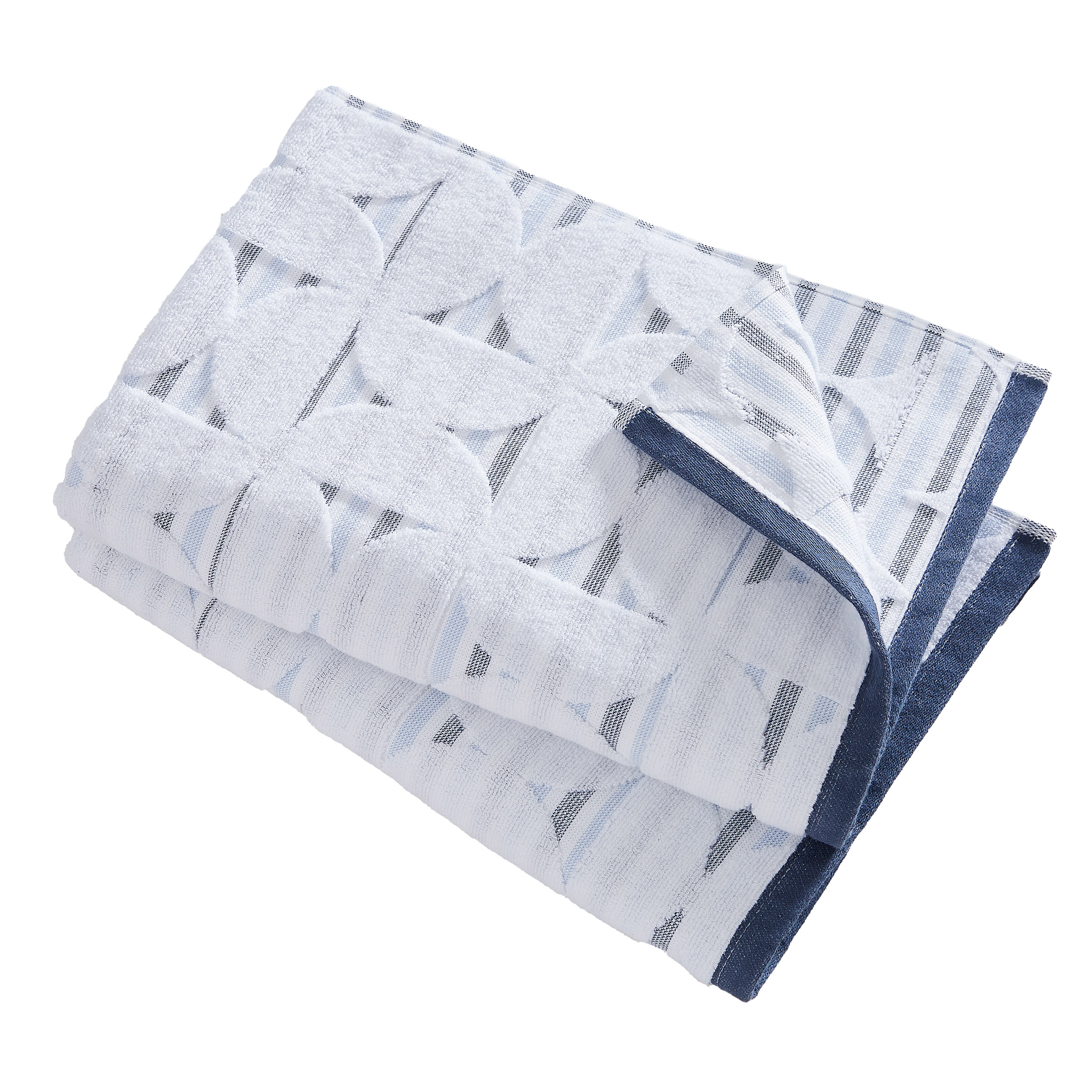 Abstract Circles Bath Towel  2-pack